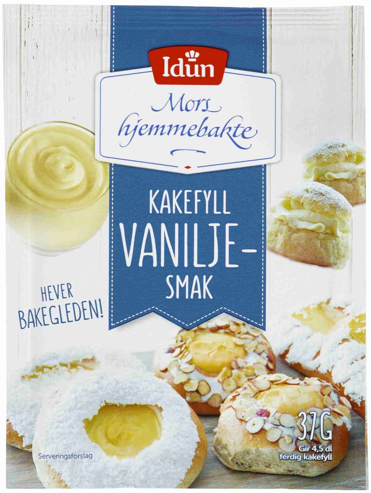 Mors hjemmebakte kakefyll vaniljesmak  37 gr