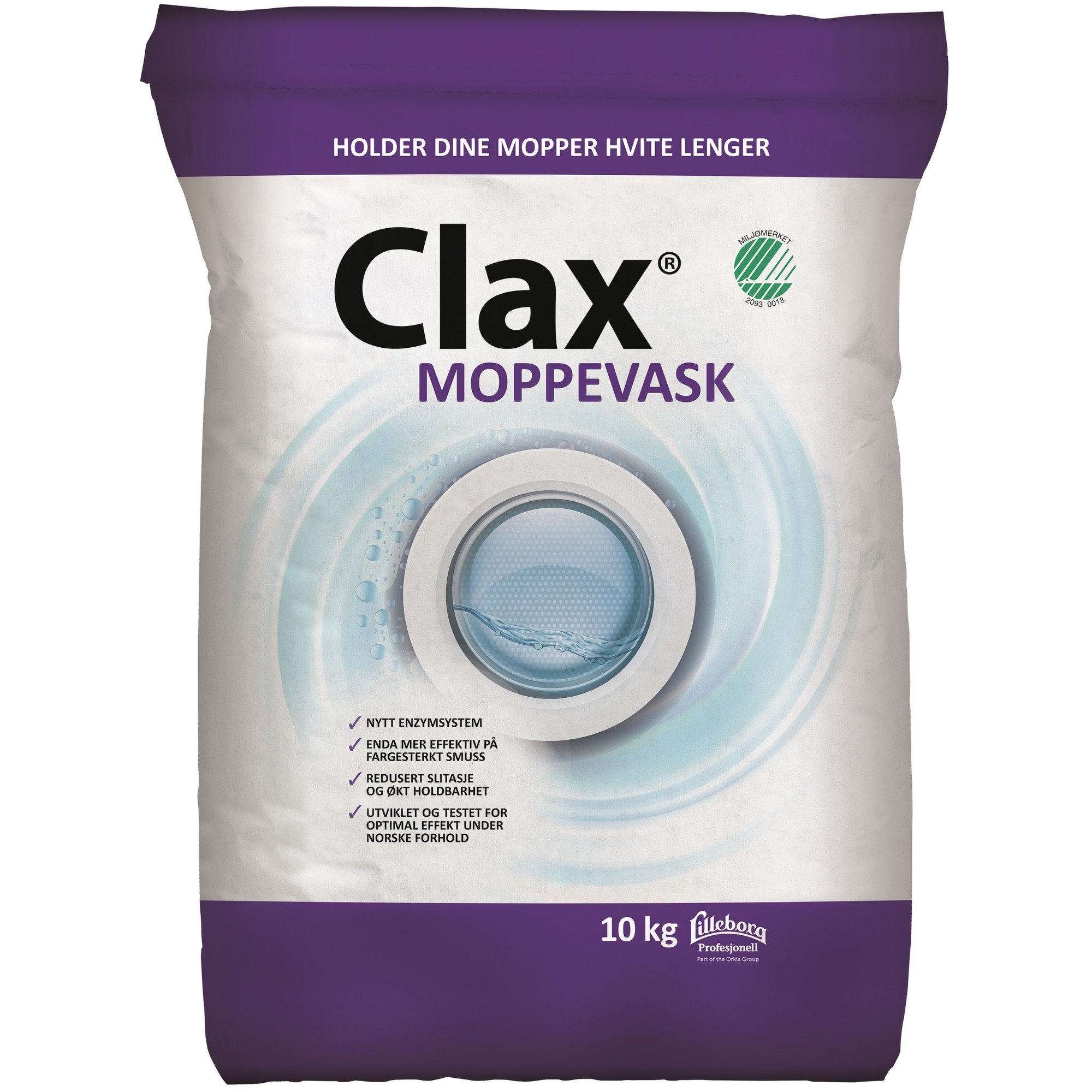 Clax moppevask     10kg