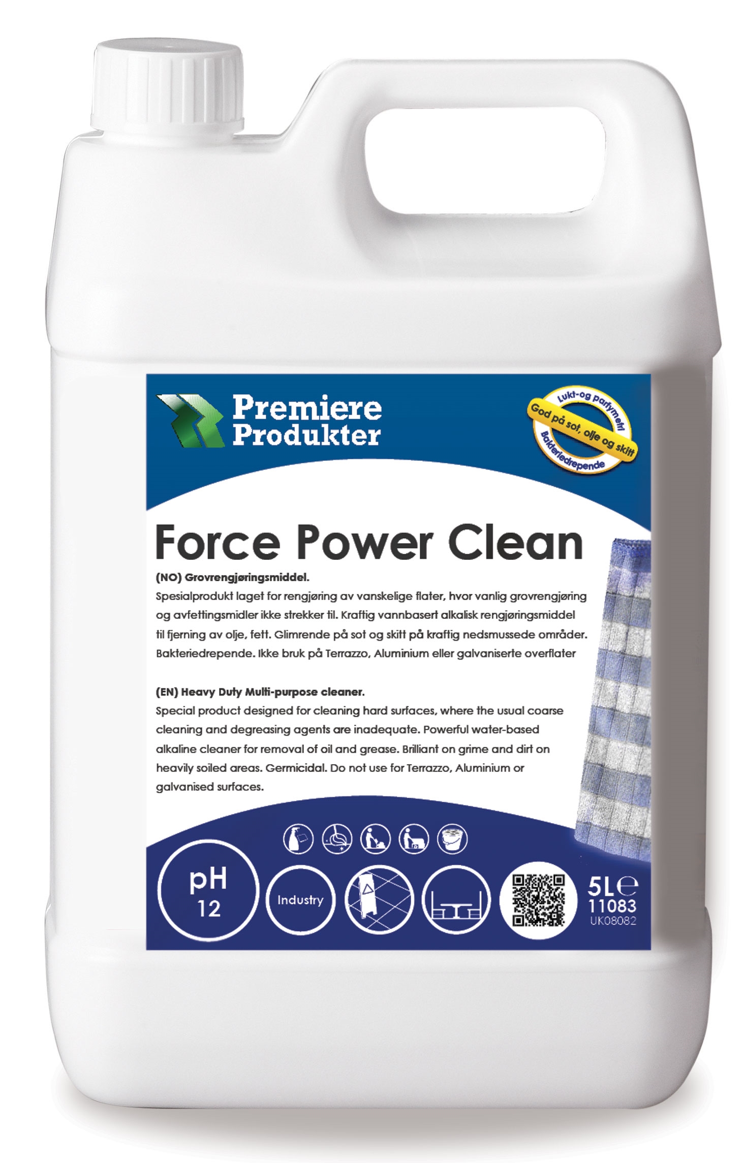 Force power clean   5l