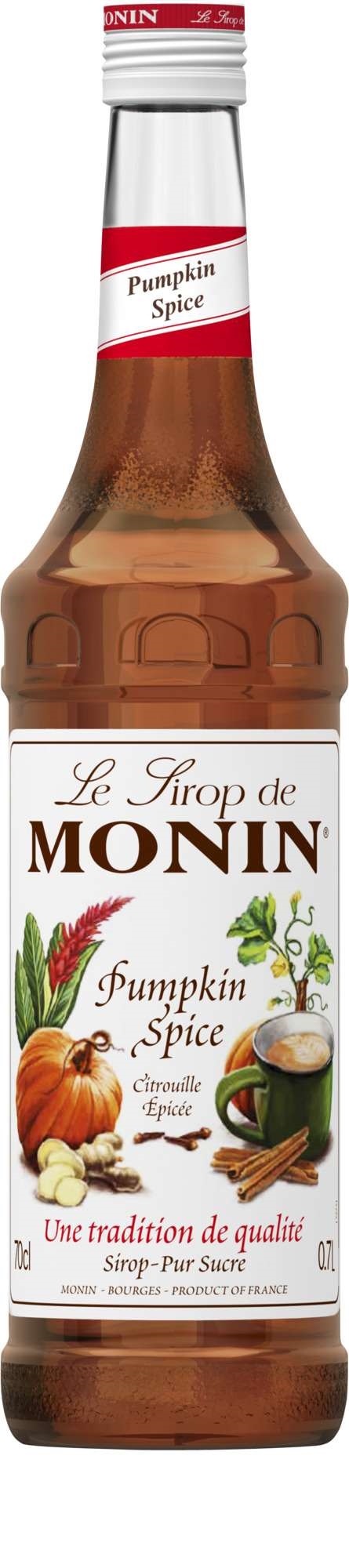 Monin pumpkin spice syrup  70cl