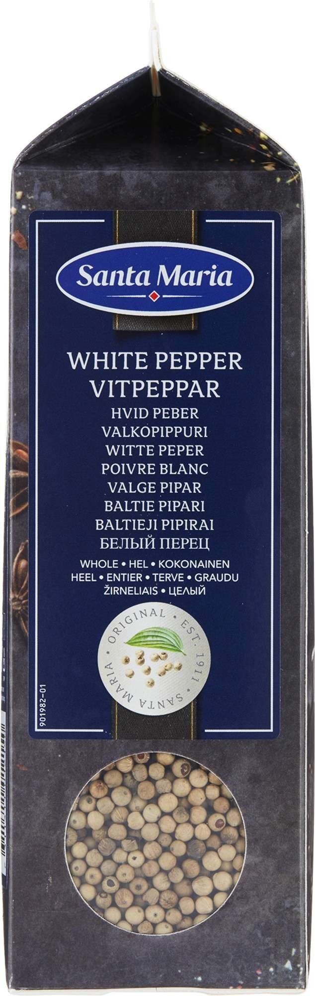 Hvit pepper hel   550g
