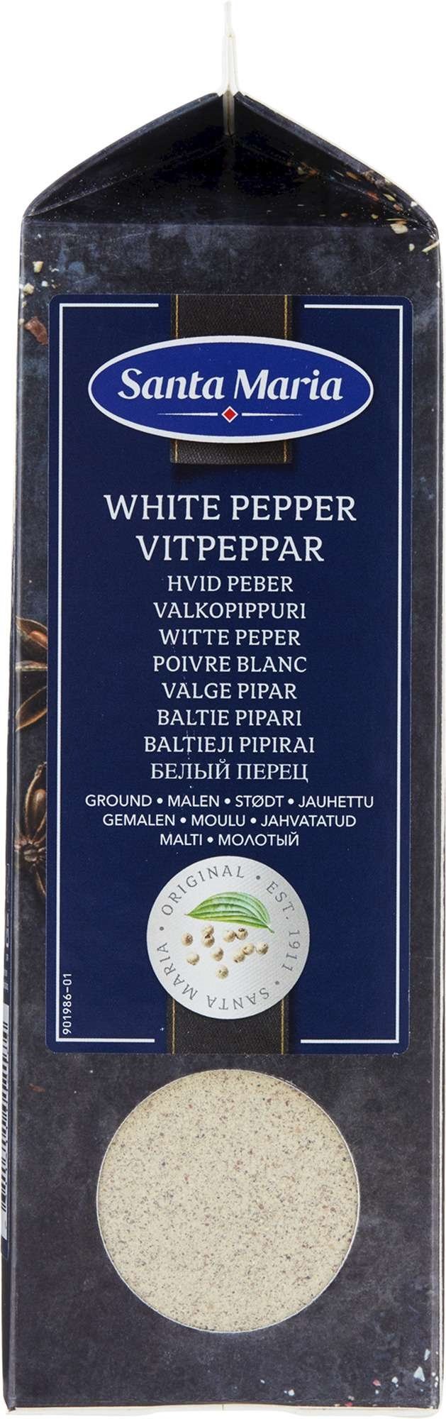 Hvit pepper malt   500g