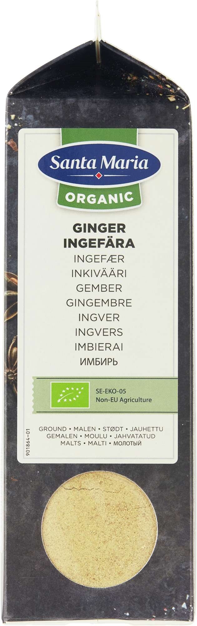 Ingefær malt økol.   360g