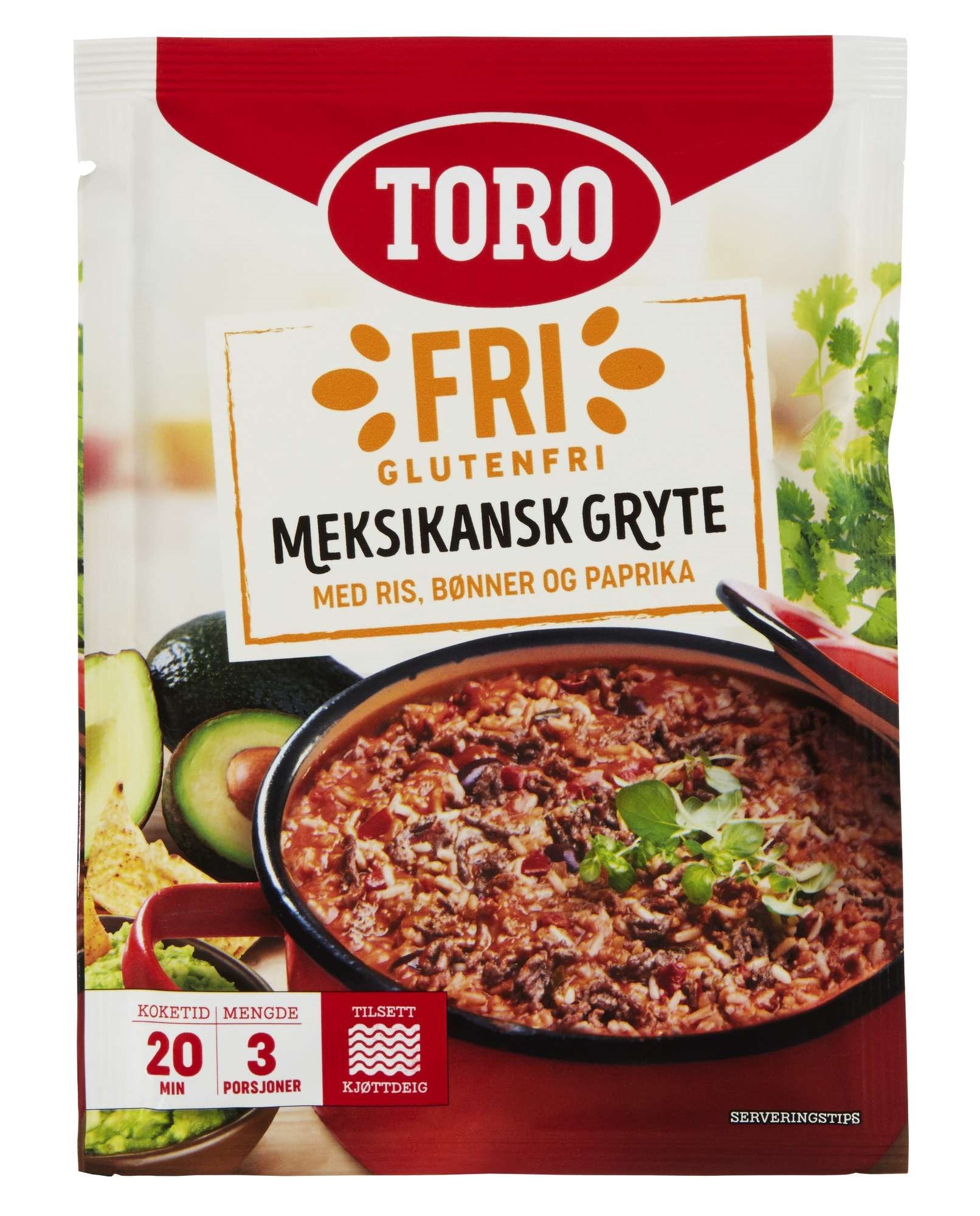 Meksikansk gryte glutenfri   183g