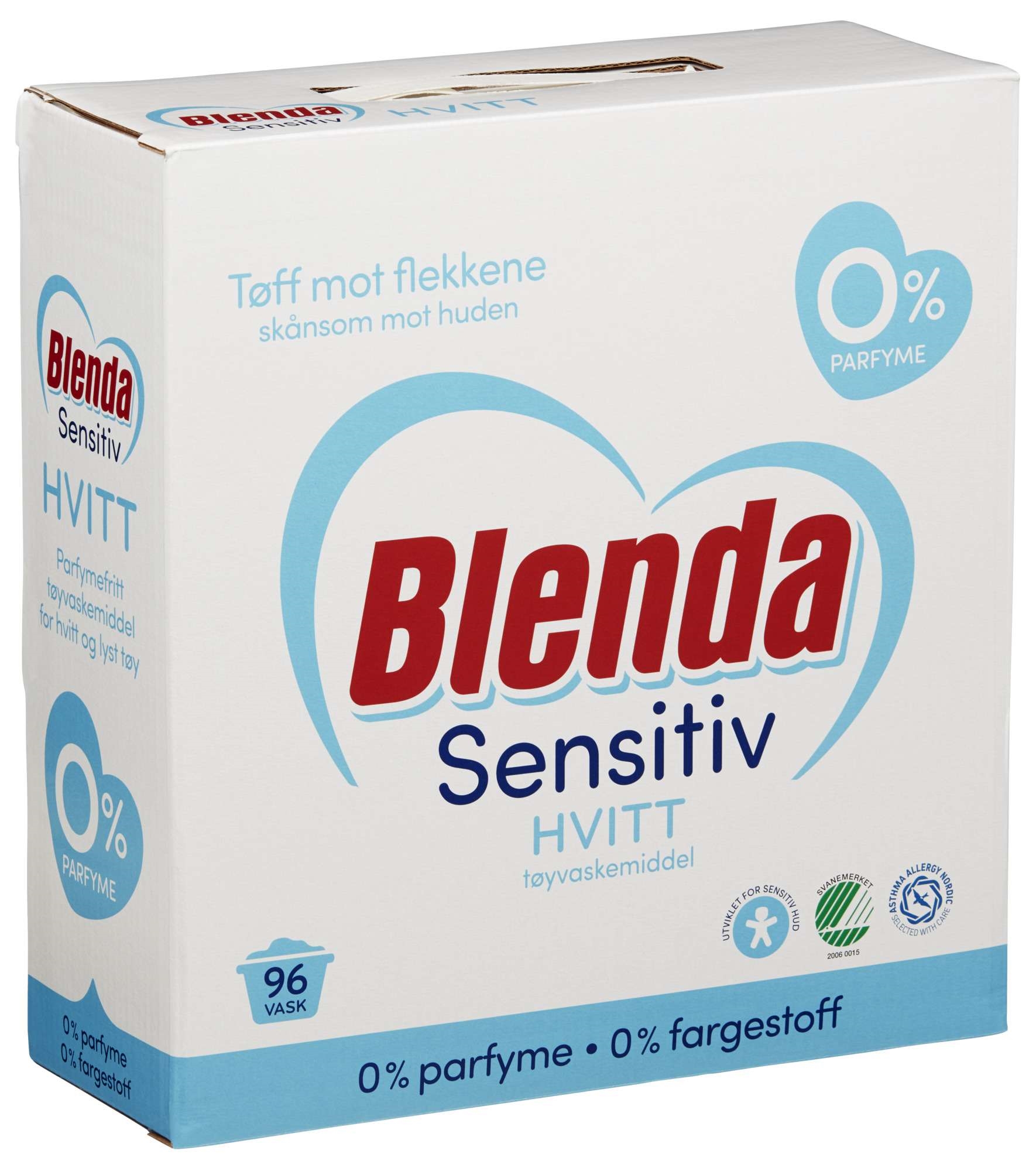 Blenda sensitive hvitt 4,3kg