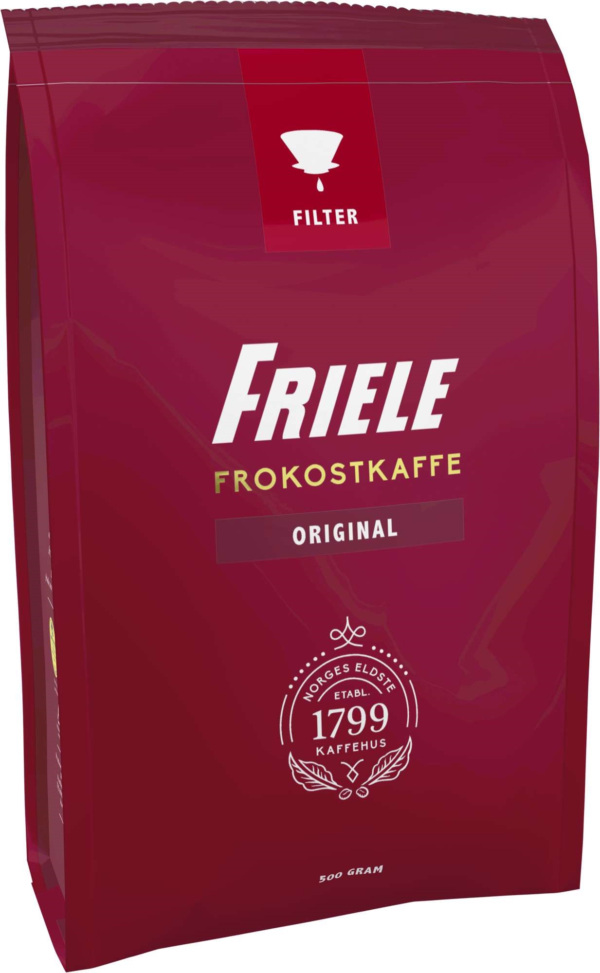 Friele frokostkaffe filtermalt   500g