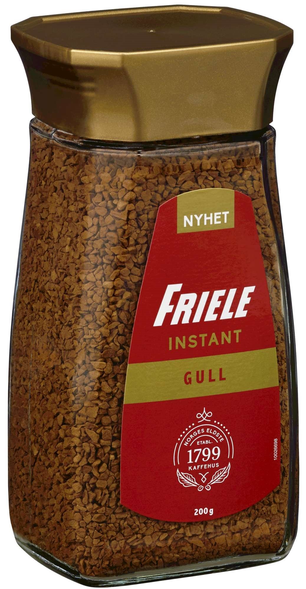 Friele instant gull glass 200g