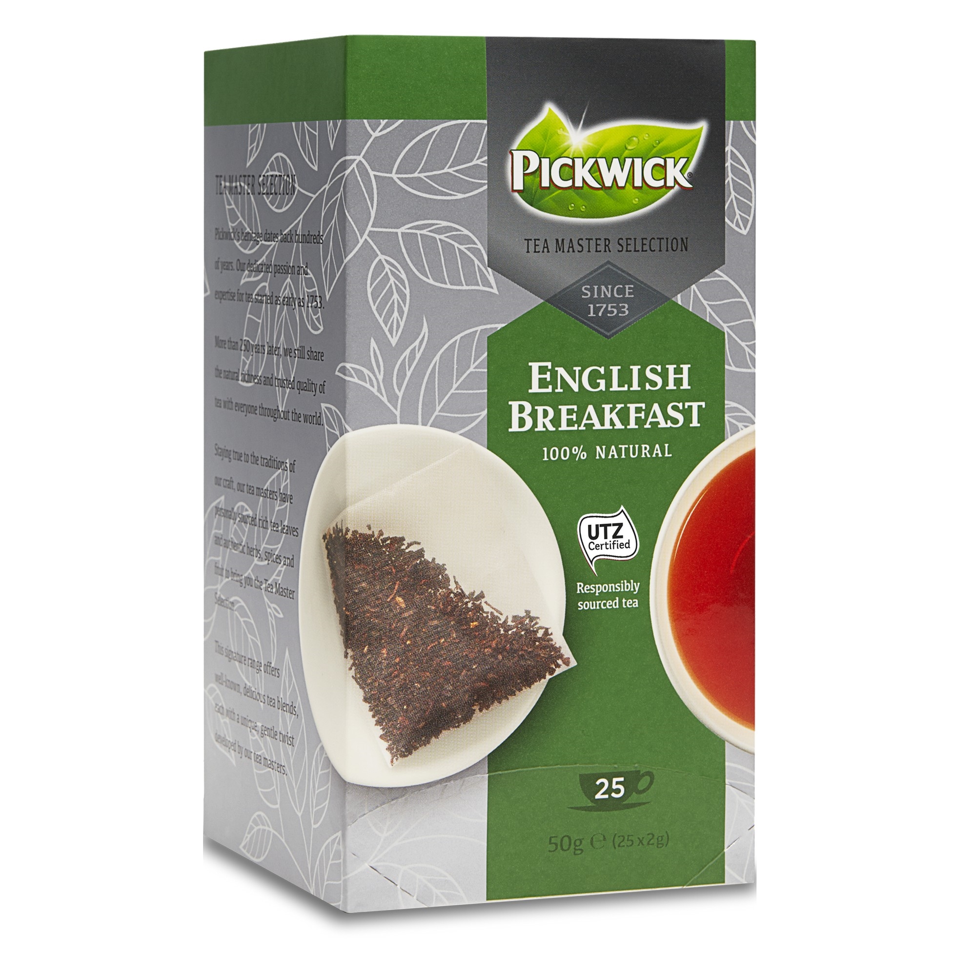 Te pickwick tms english breakfast   25stk