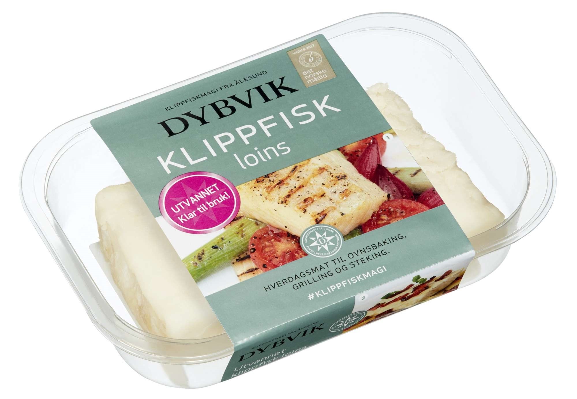 Klippfisk loins utvannet brettpakket 300g