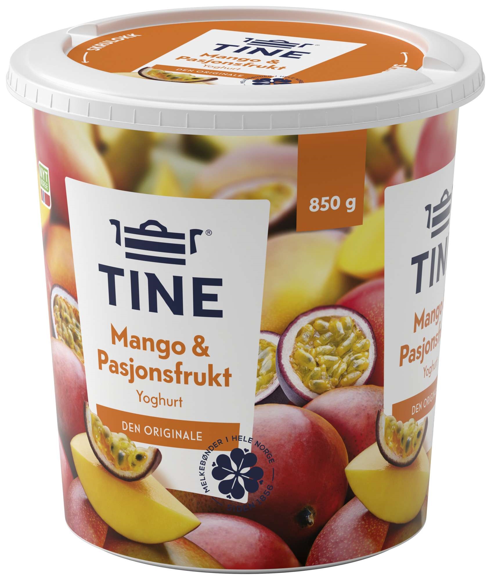 Tine yoghurt mango/pasjon 850g