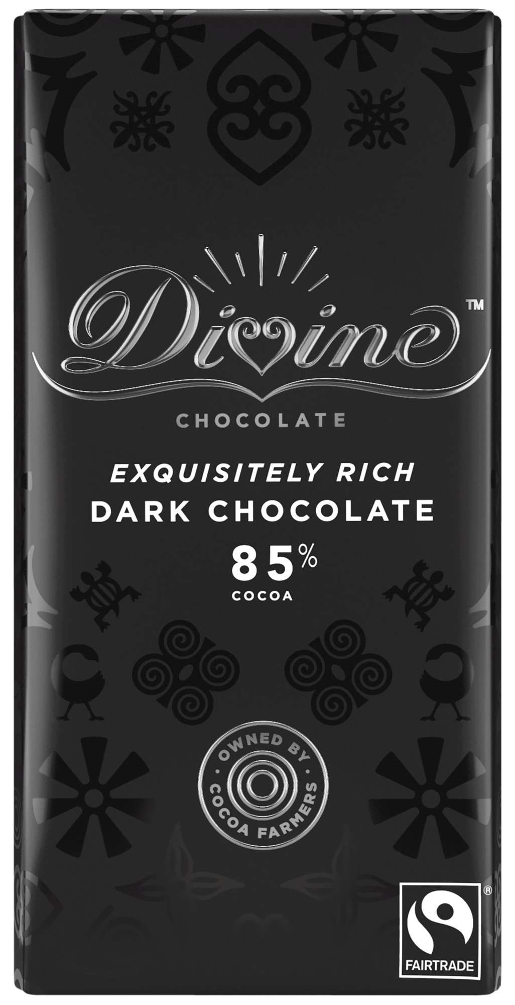 85% dark chocolate    90g