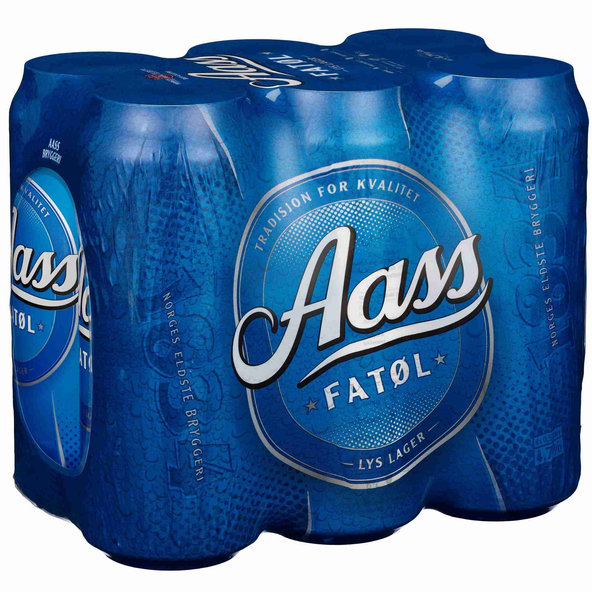 Aass fatøl bx  4,7%  24x50cl