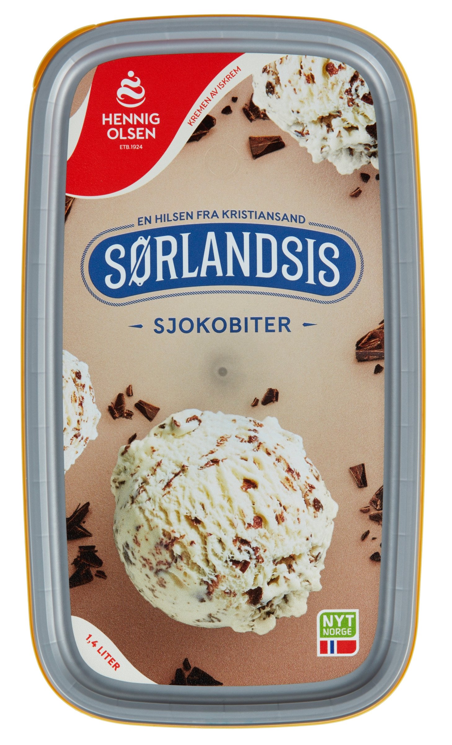 Iskrem sjokobit   1,4l