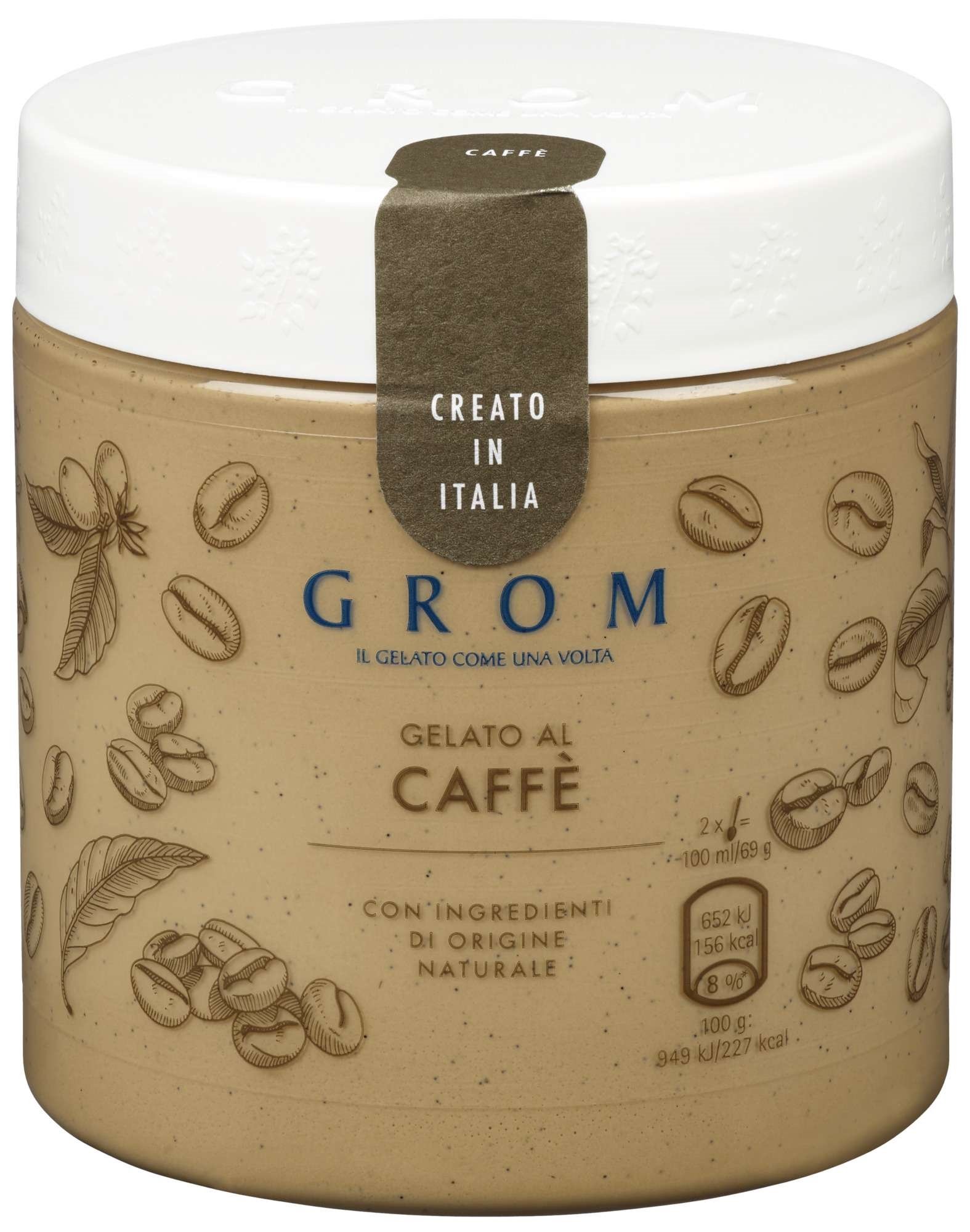 Grom dessert is kaffe  460ml