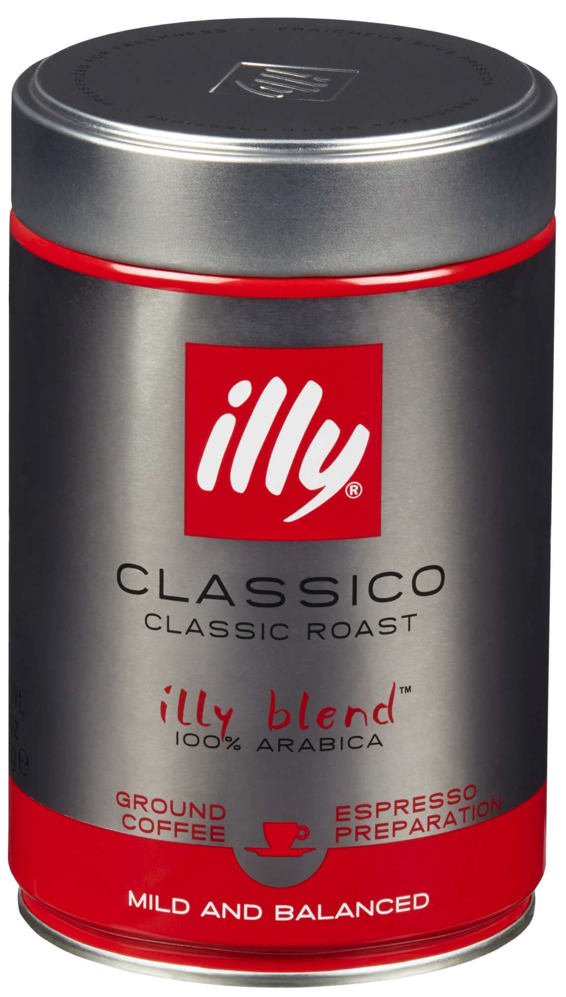 Illy espressokaffe malt   250g