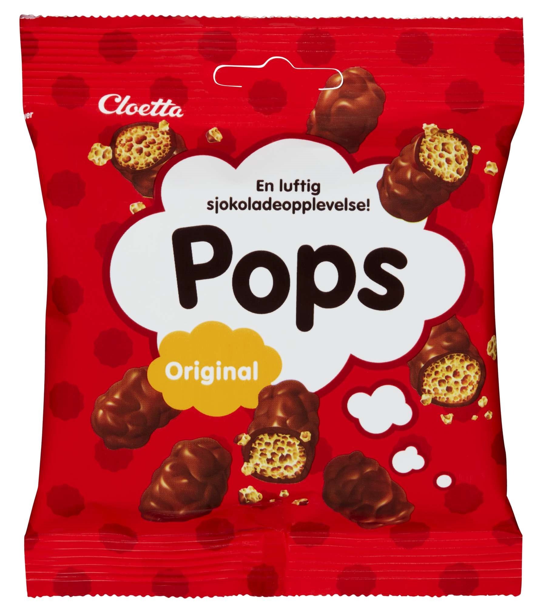 Cloetta pops original 60g