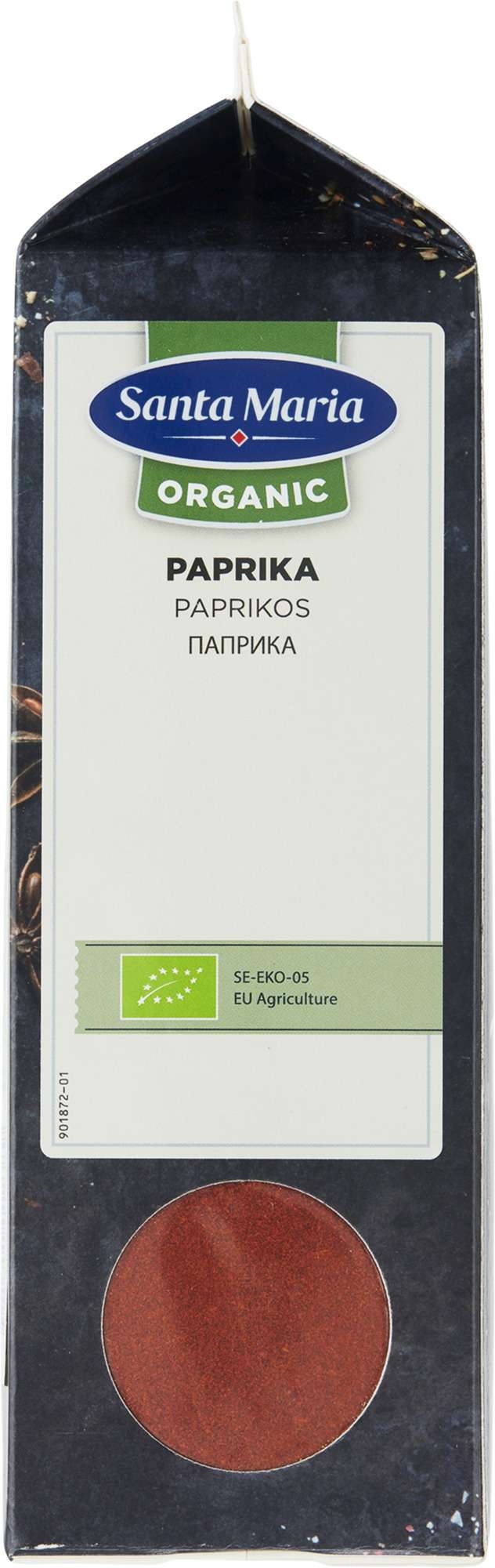 Paprikapulver økol.     450g