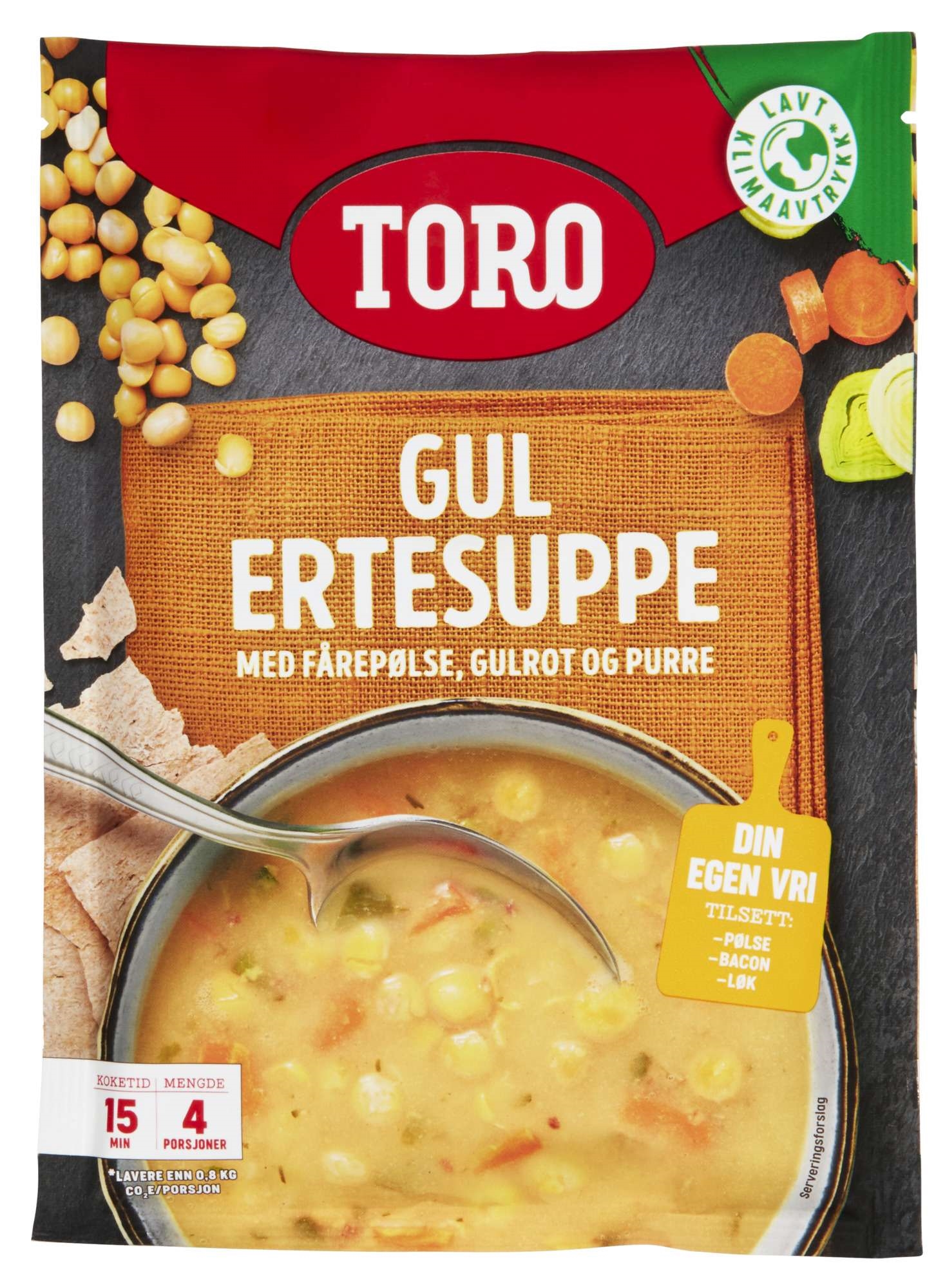 Ertesuppe gul  146g