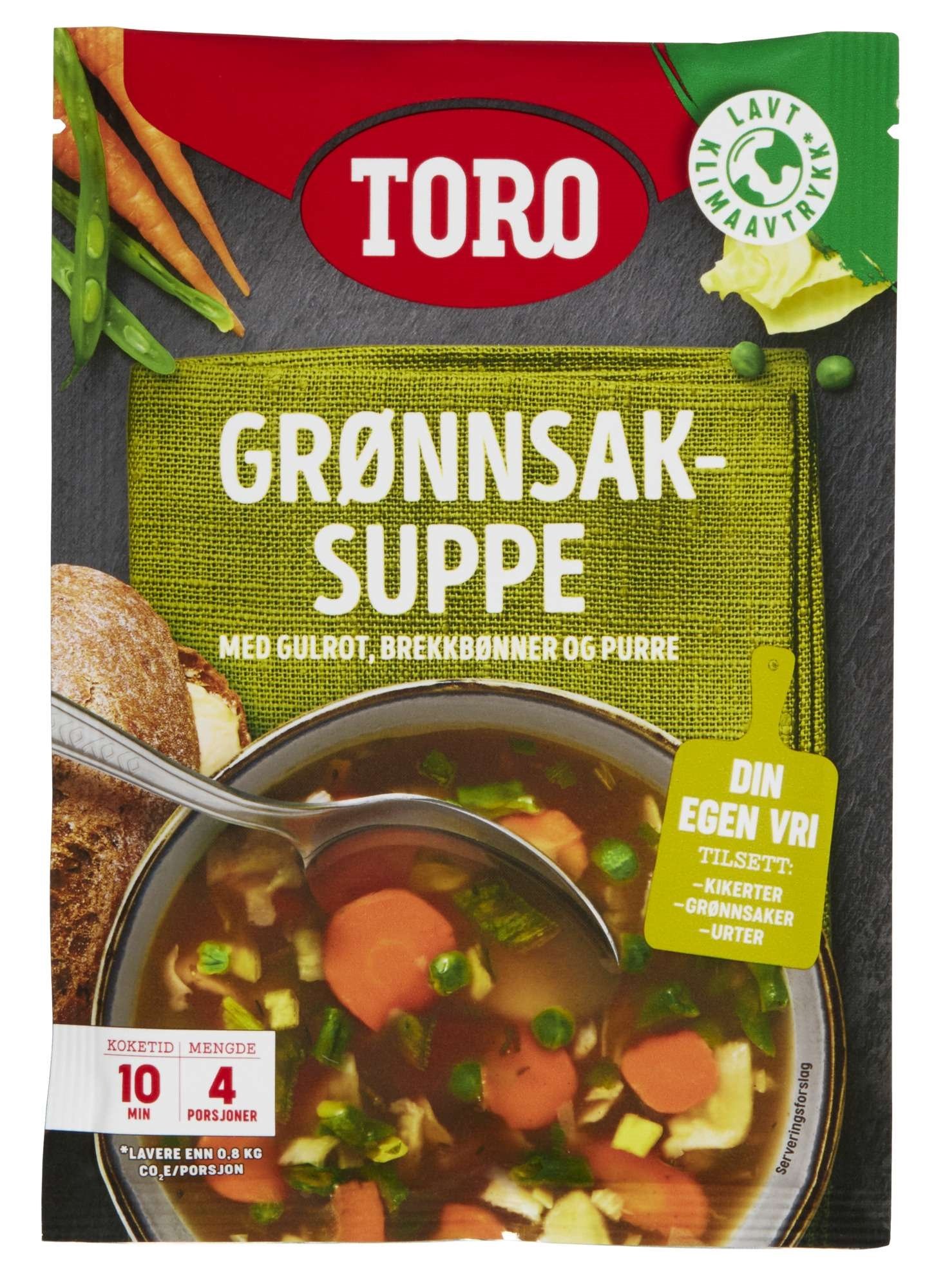 Grønnsakssuppe    45g