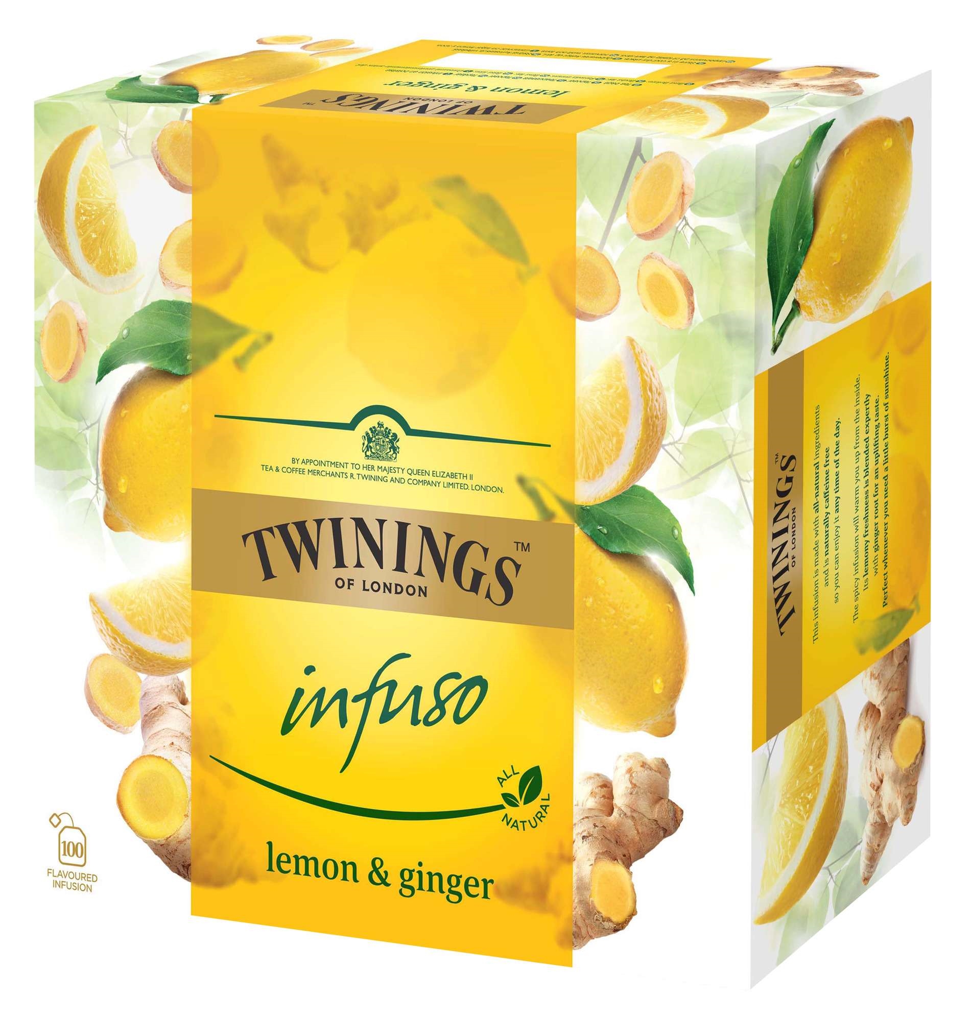 Twinings infuso lemon&ginger te  100bg