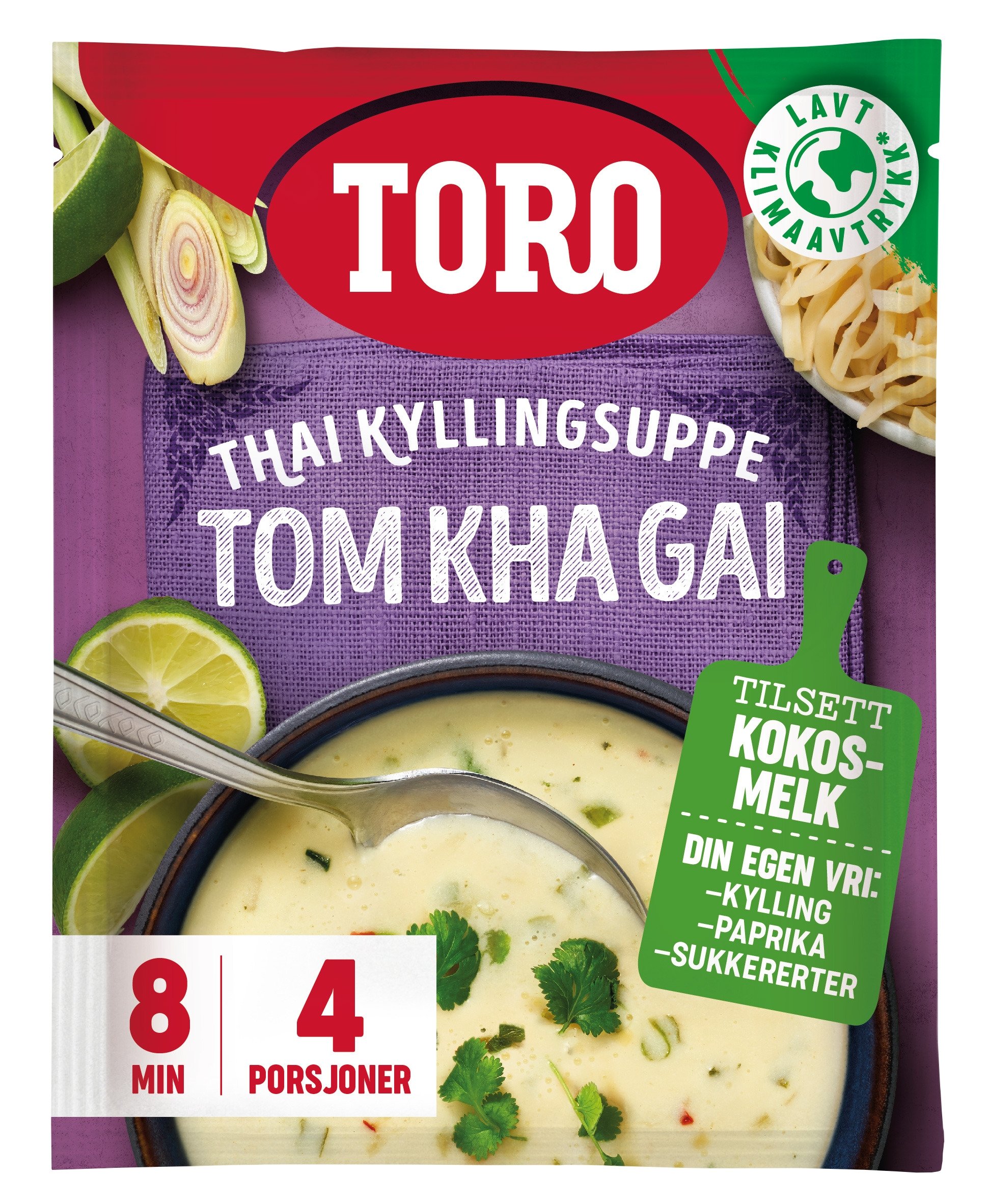 Kyllingsuppe tom kha gai  70g