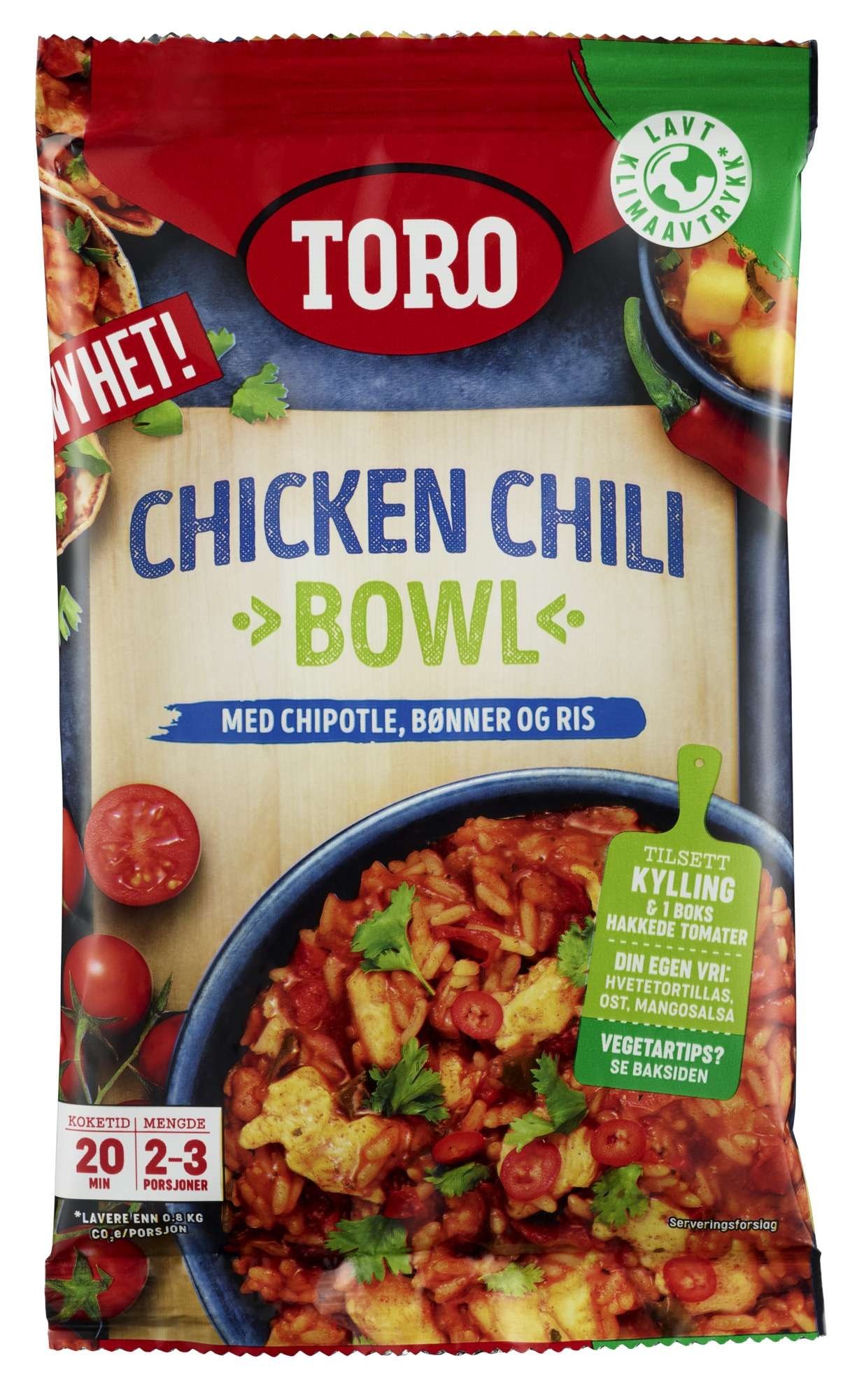 Chicken chili bowl 170g