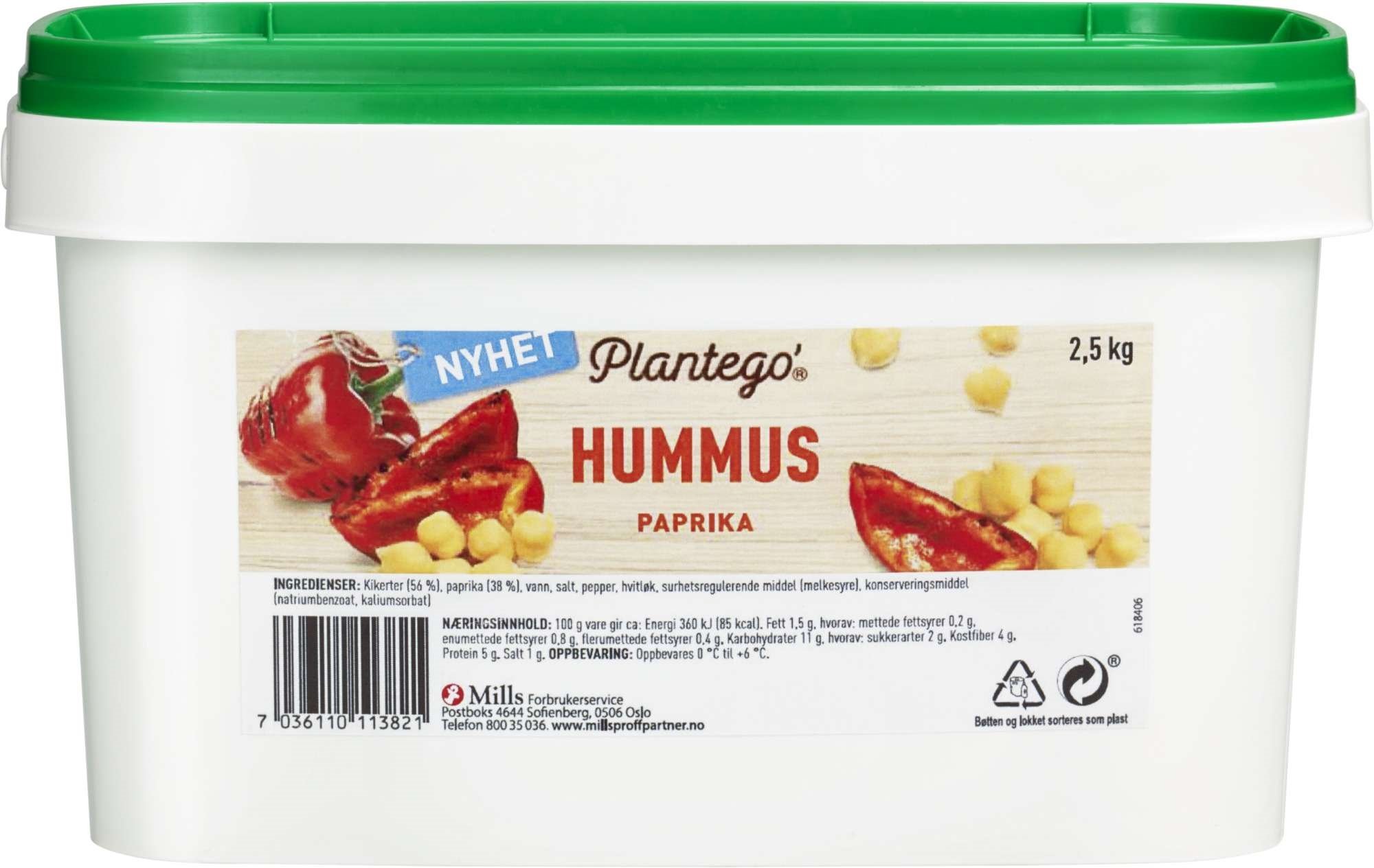 Hummus paprika   2,5kg