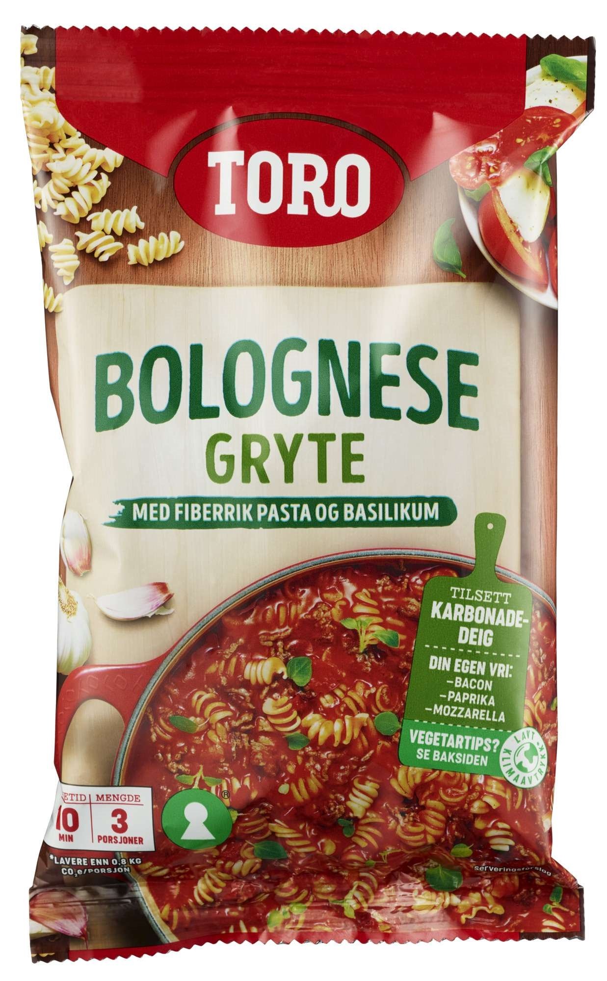 Bolognese fiberrik gryte   207g