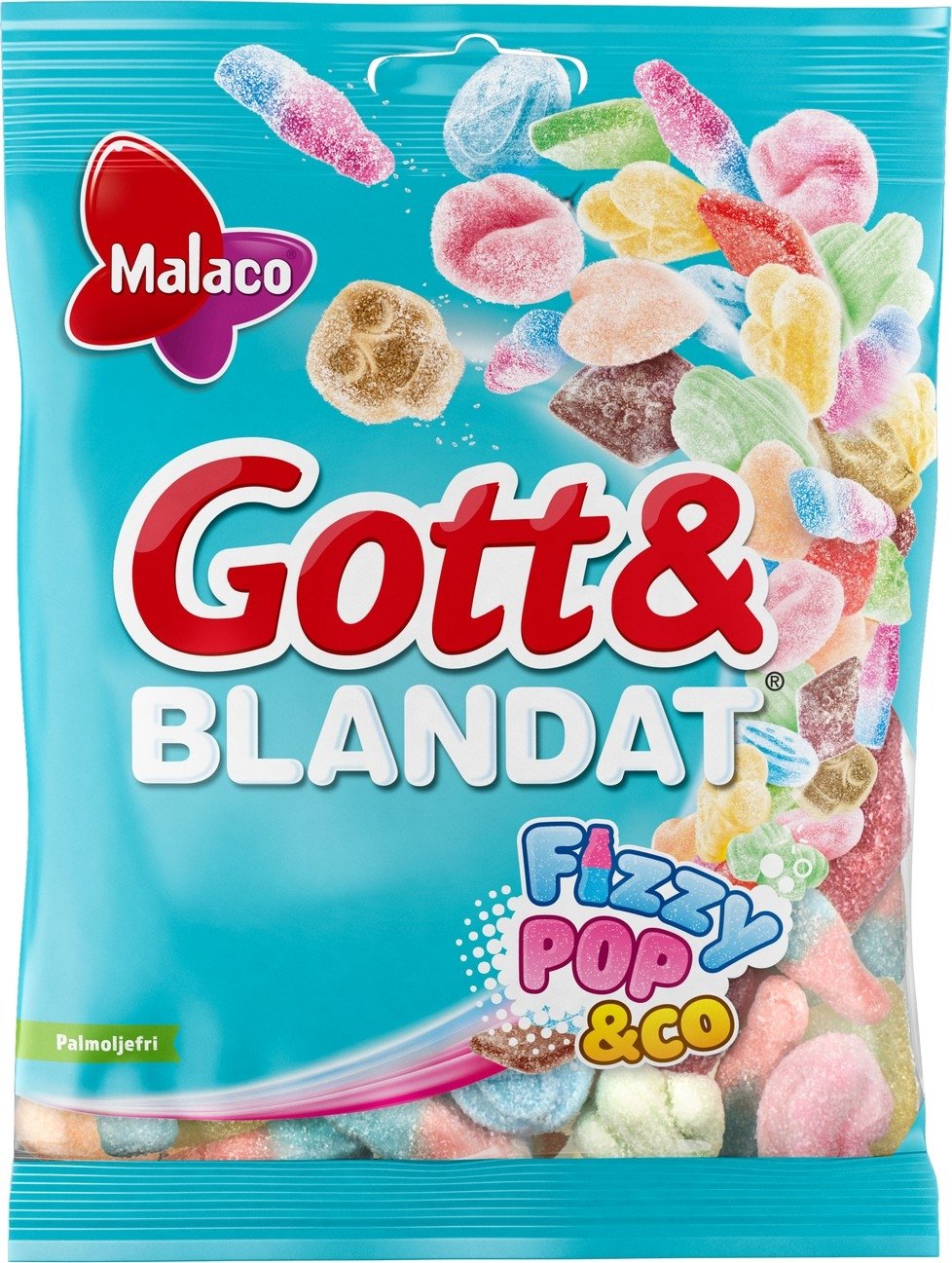 Godt&blandet fizzy 130g