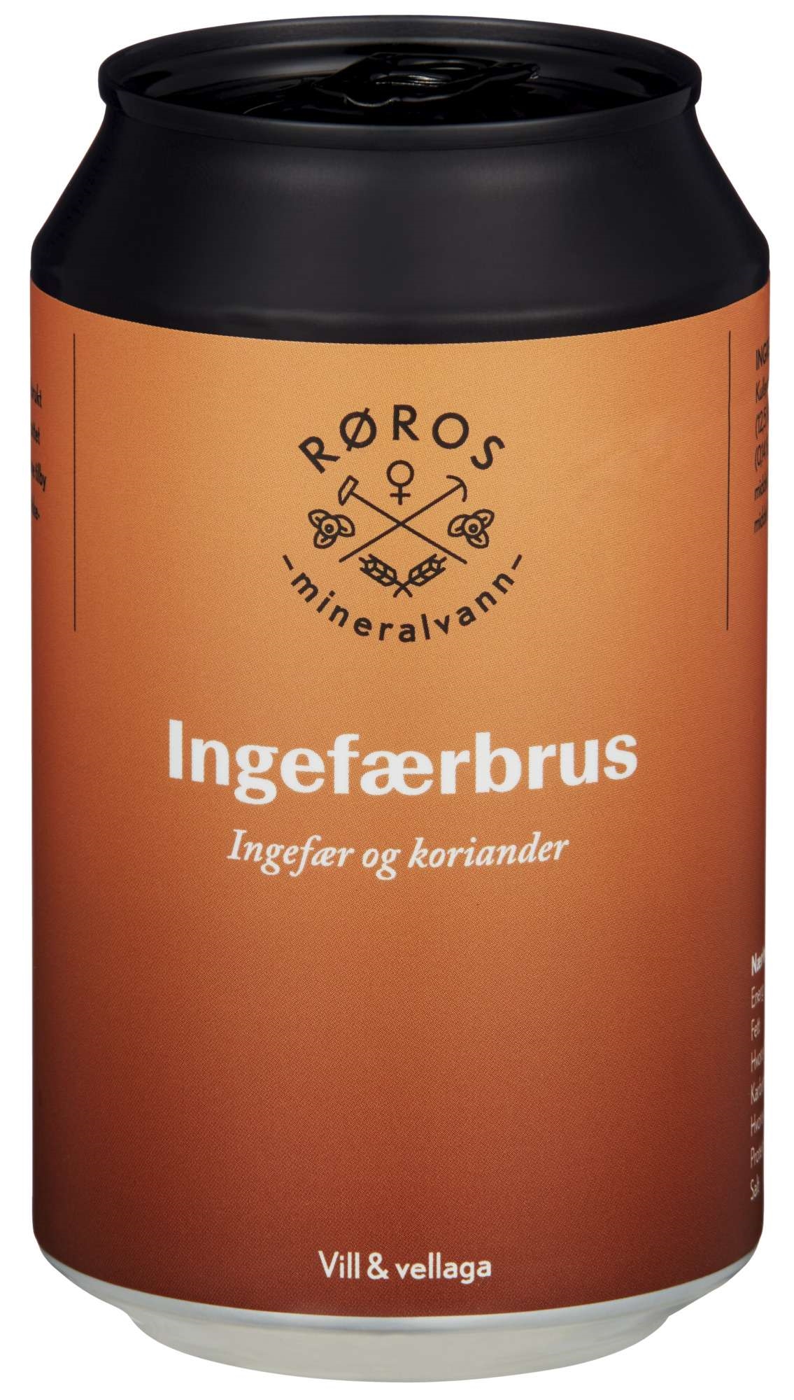 Røros ingefærbrus bx   24x0,33l