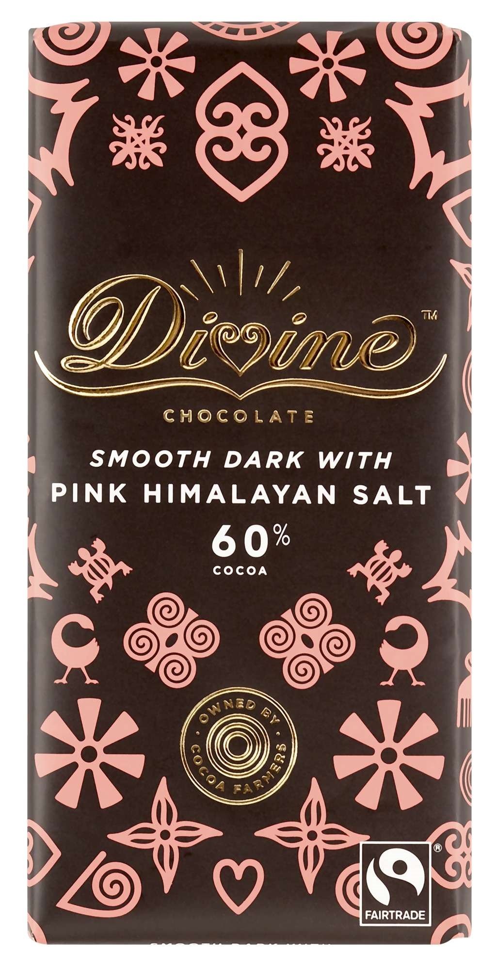 Dark choco pink himalaya 60%   90g