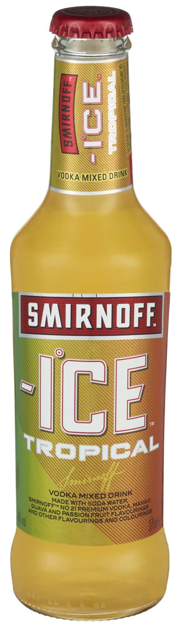 Smirnoff ice tropical fl   4%   24x27,5cl