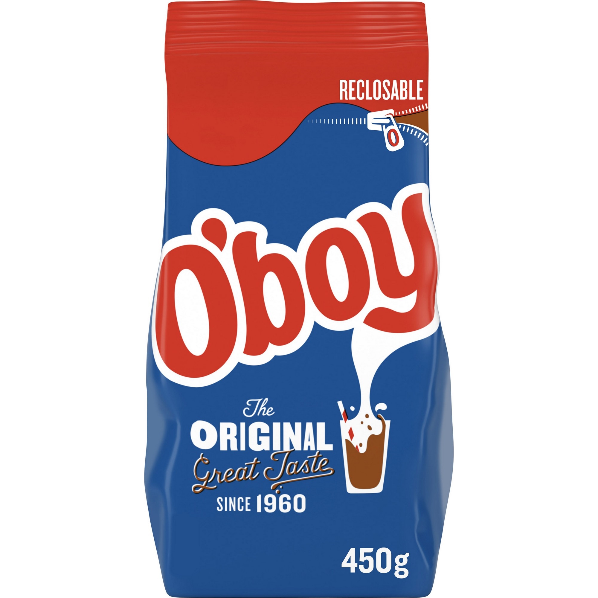 Oboy sjokoladedrikk original pose 450g