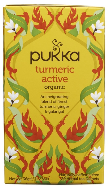 Turmeric active tea urte-te økol.   20stk