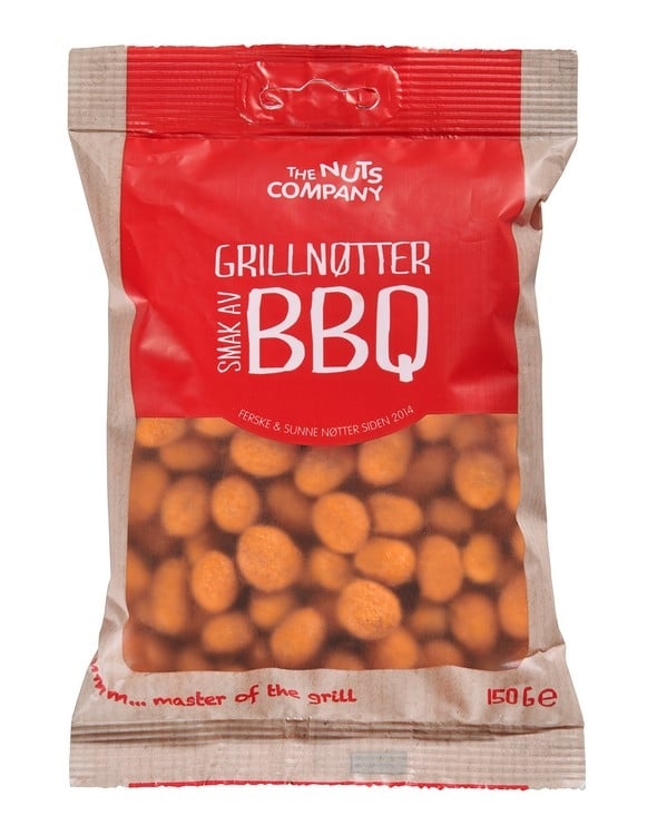 Peanøtter coatede - bbq 150g