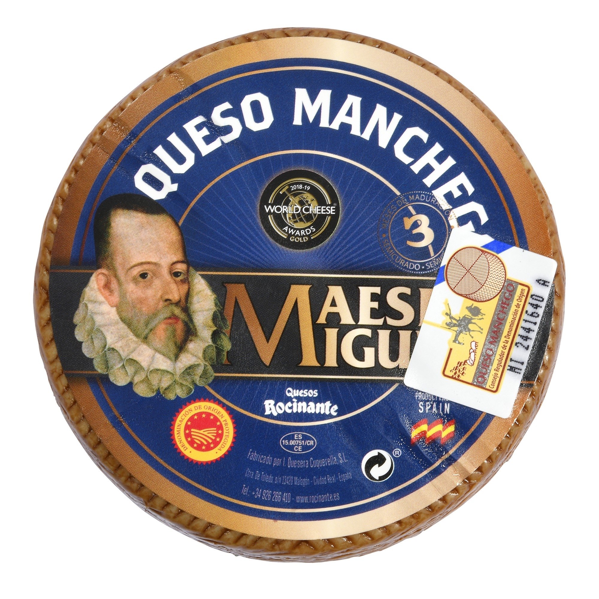 Manchego mini 3mnd quesera 8xca500g   kg