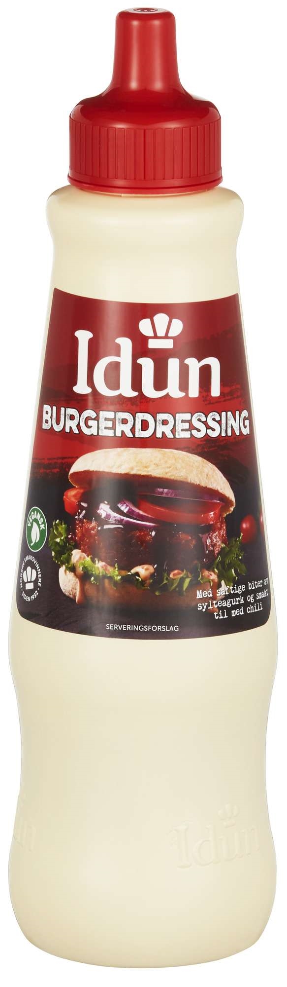 Vegan burgerdressing    815g