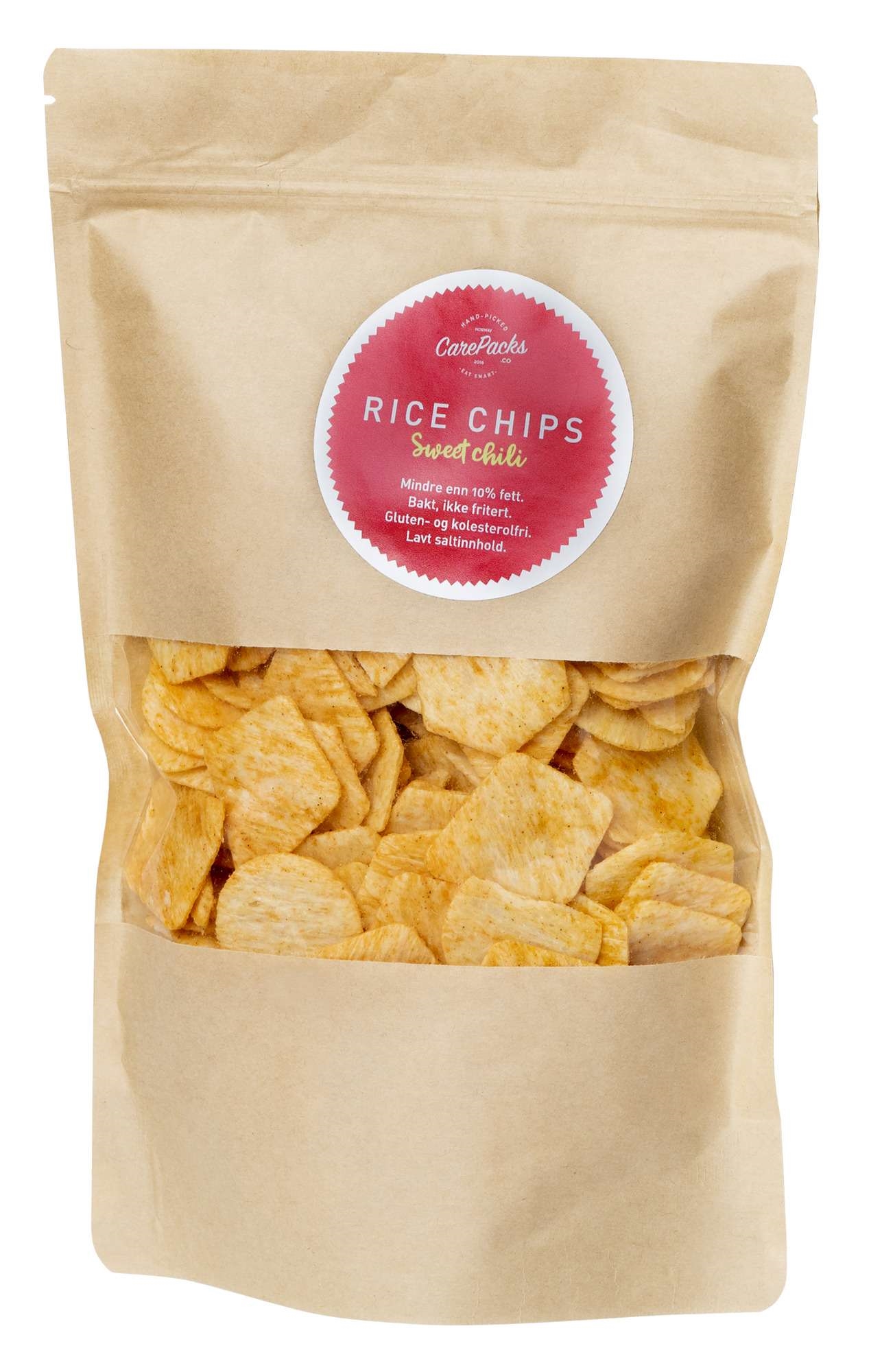 Rice chips sweet chili, glutenfri  250g