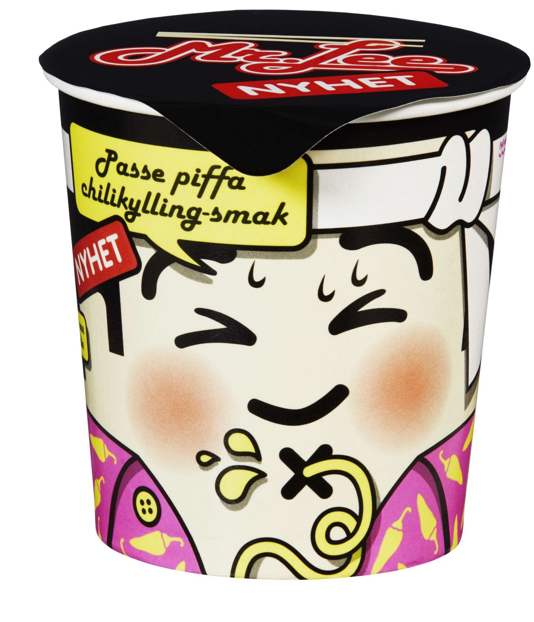 Mr.lee passe piffa chilikylling-smak nudler kopp  65g