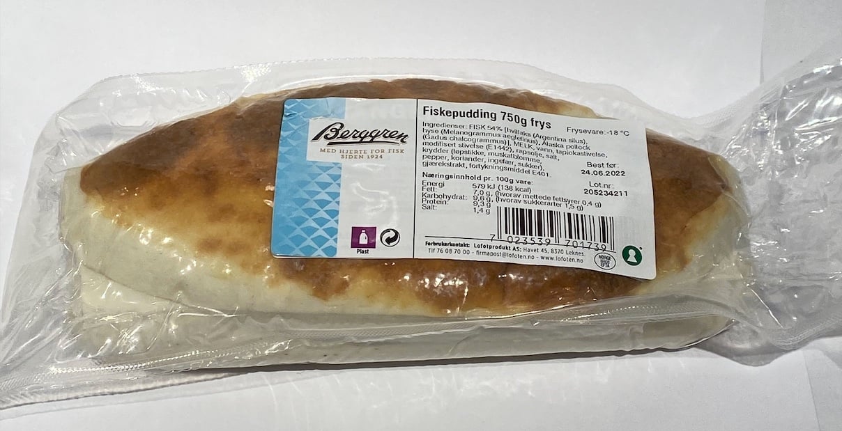 Fiskepudding    750g