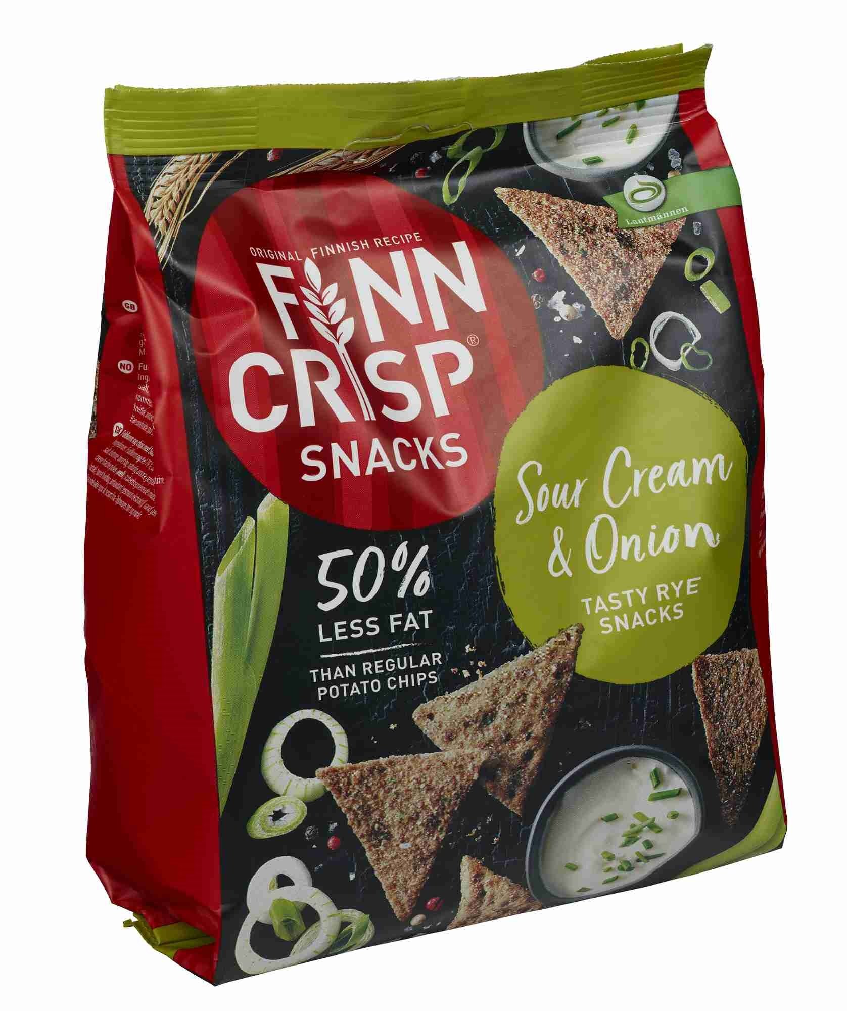 Rye snack sour cream & onion  150g