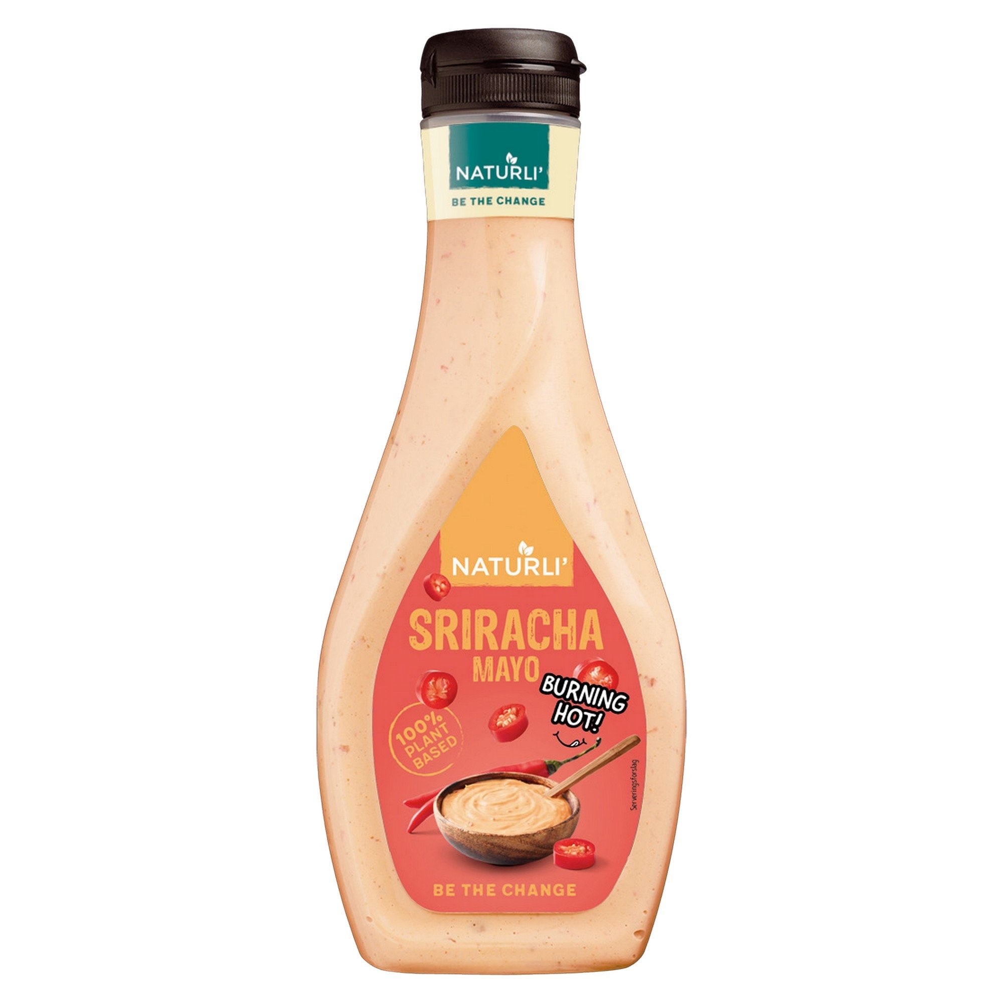 Naturli  sriracha mayo   455g