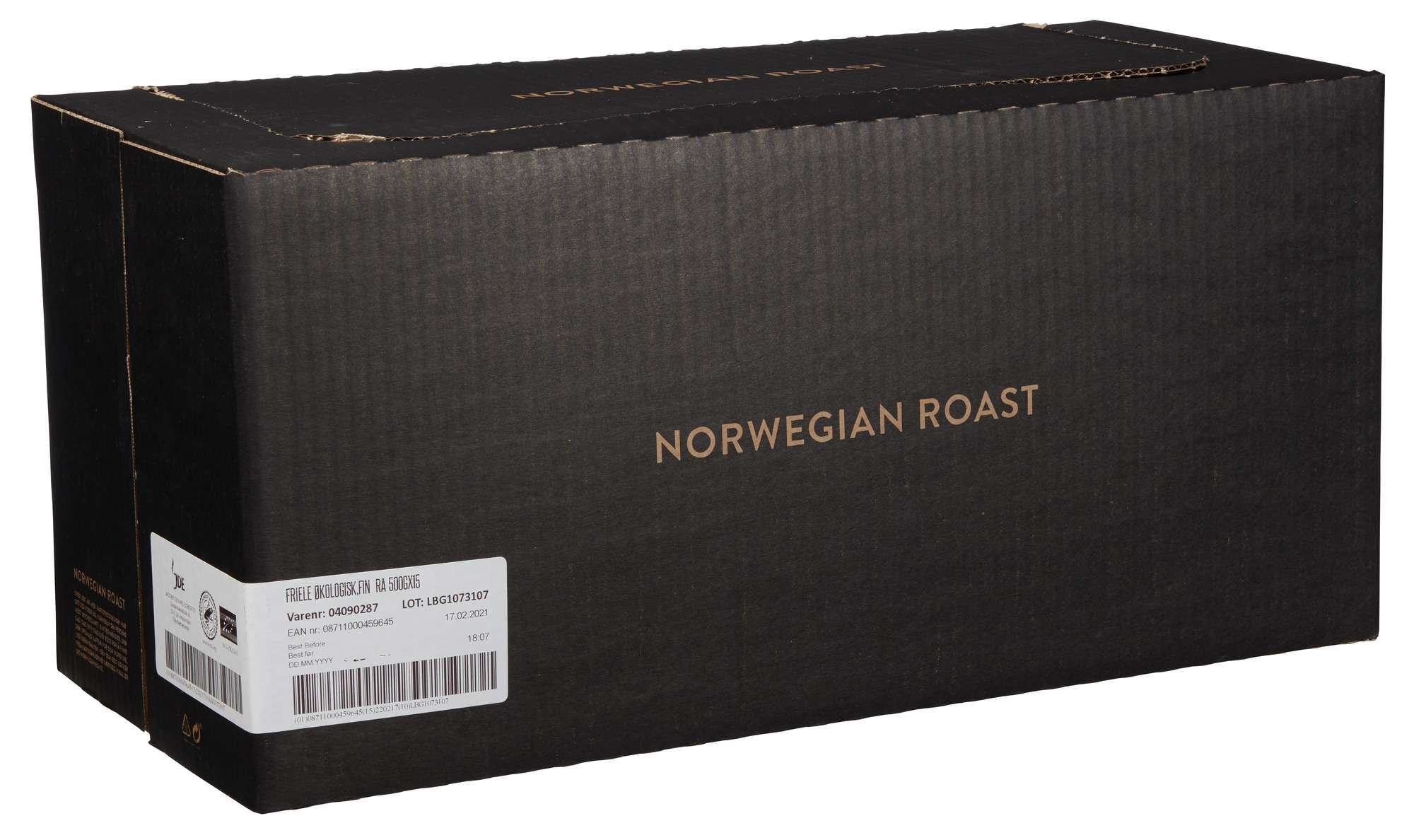 Friele økol. ra kaffe finm  15x500g