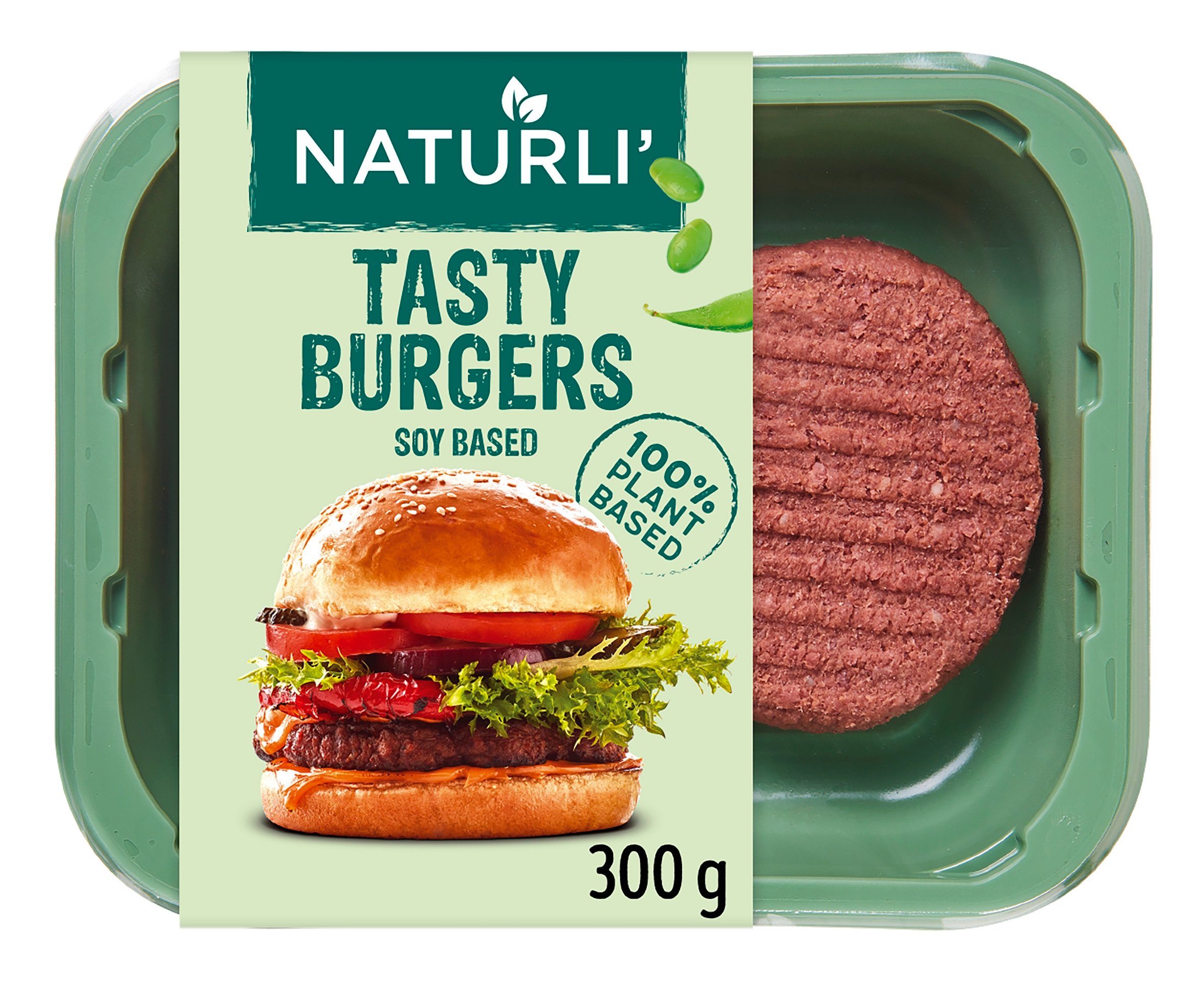 Naturli' tasty burgers  300g