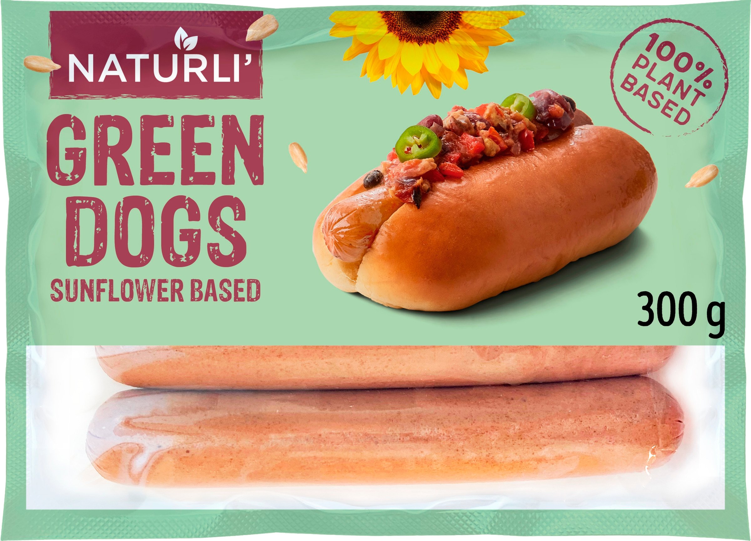 Naturli' green dogs  300g