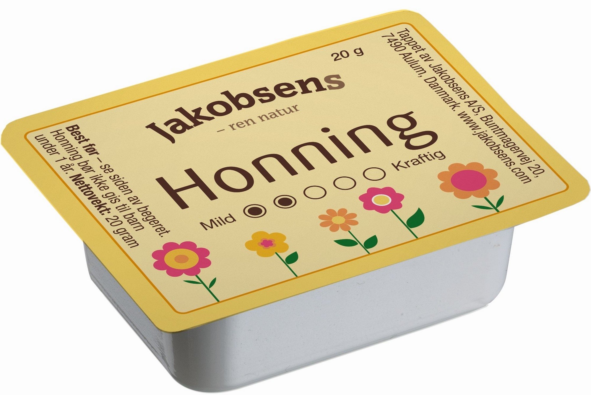 Honning porsjonspakning 20g 140stk