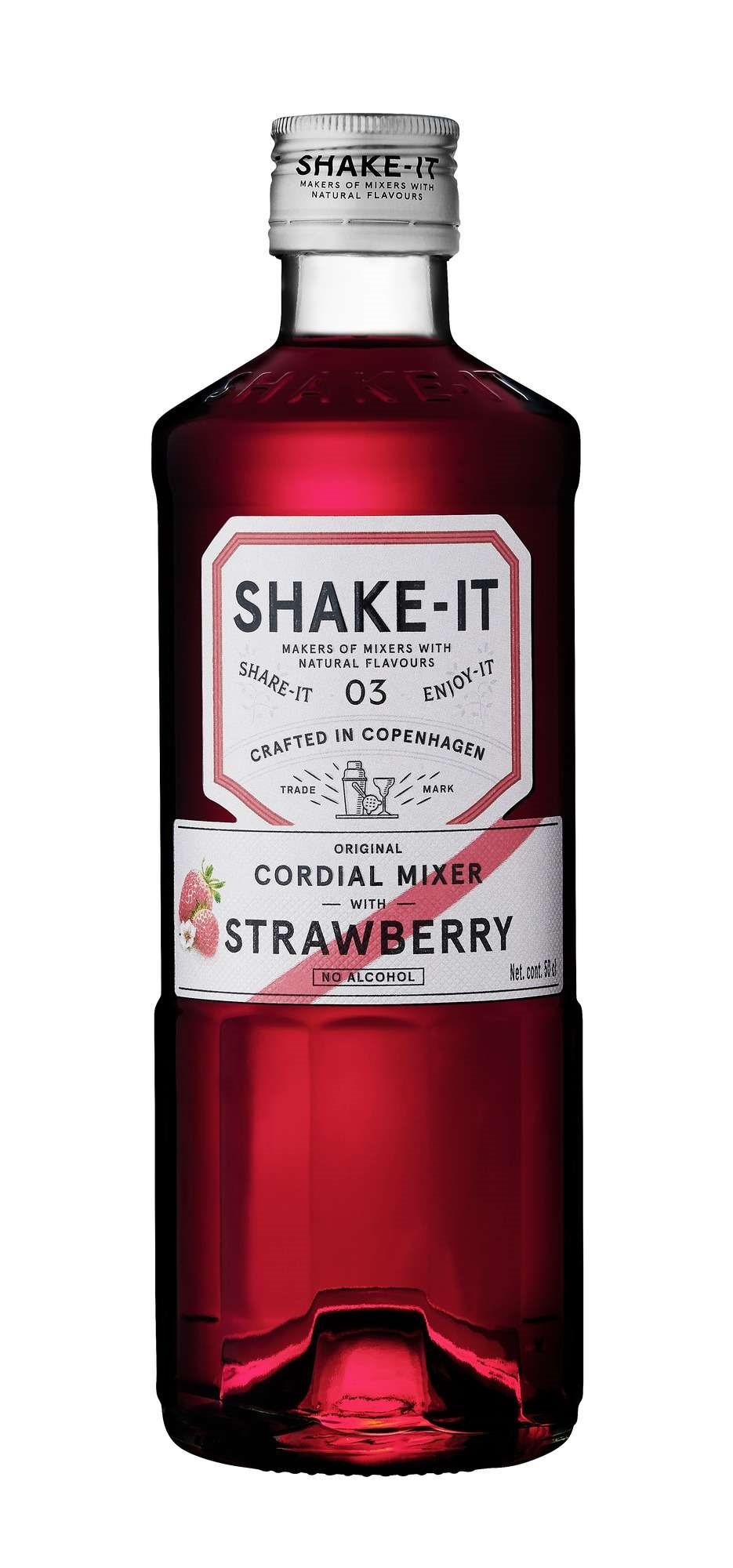 Shake-it strawberry  50cl