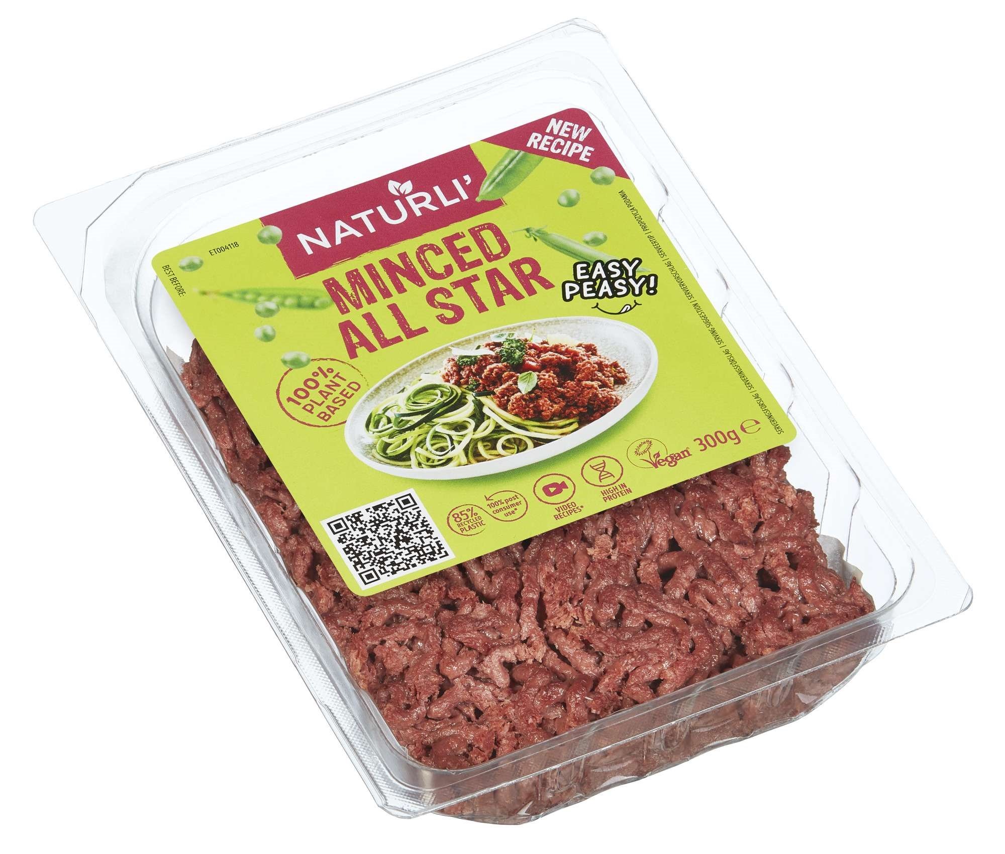 Naturli  minced all star  300g