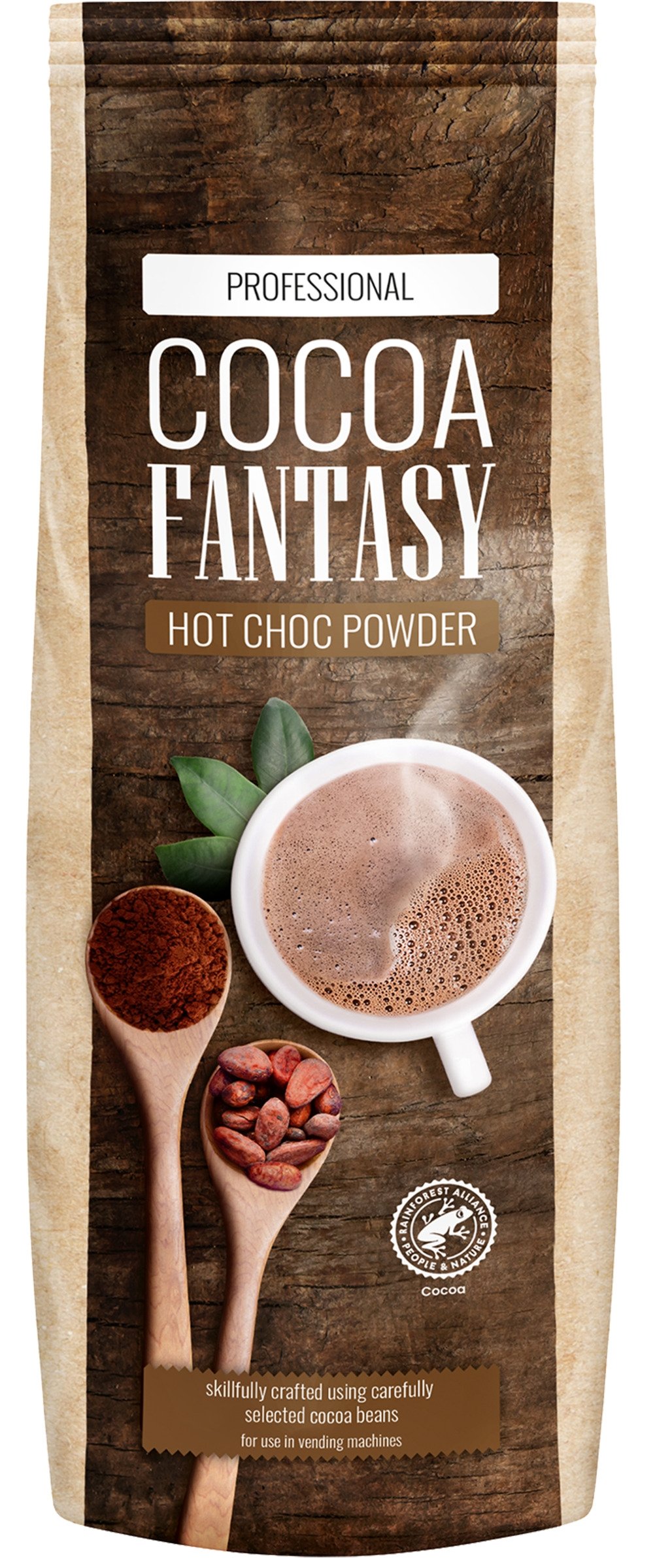 Cocoa fantasy hot choc pulver ra    1kg