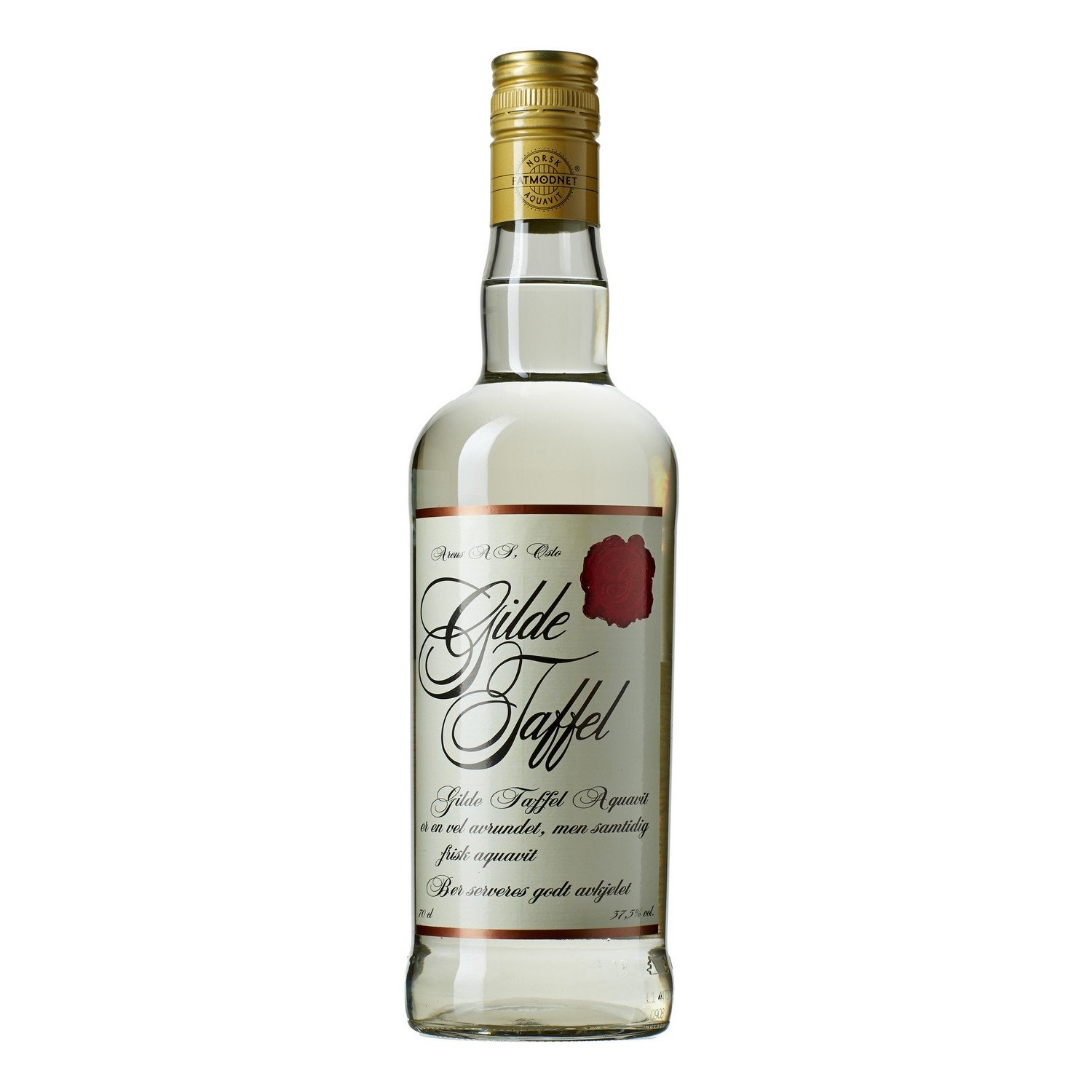 Gilde taffel aquavit  37,5%  70cl